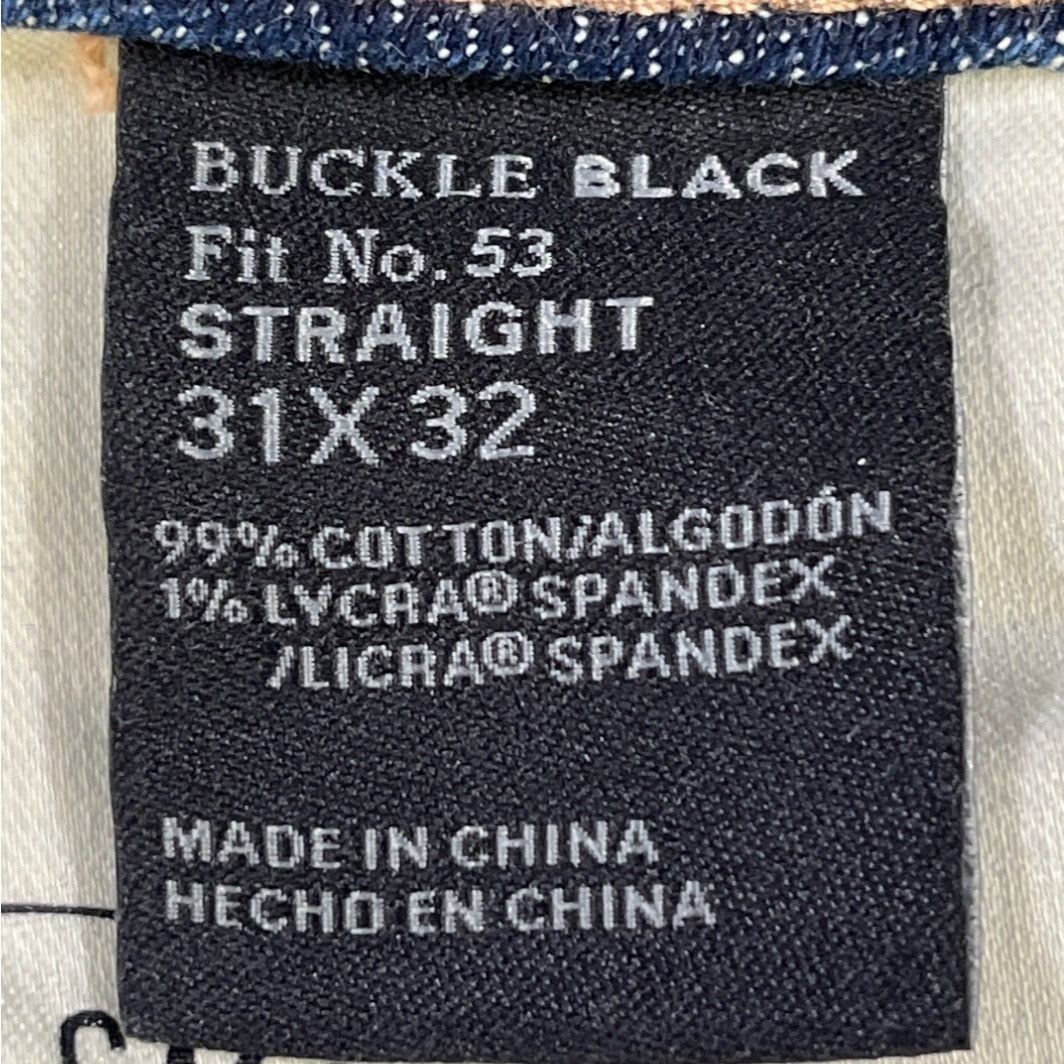 Buckle Black Buckle Black Men's Blue Jeans/Straight Leg 31x32 SKU 5219 Size US 31 - 6 Thumbnail