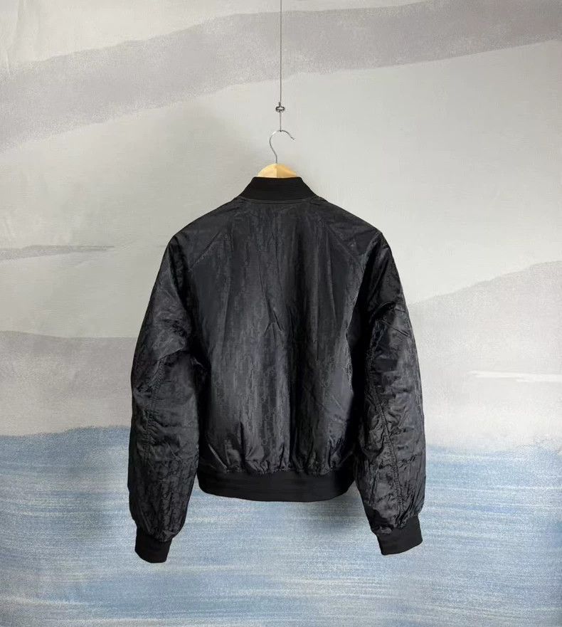 Dior Dior Black Reversible Bomber Jacket Size 50-2505 Size US L / EU 52-54 / 3 - 3 Thumbnail