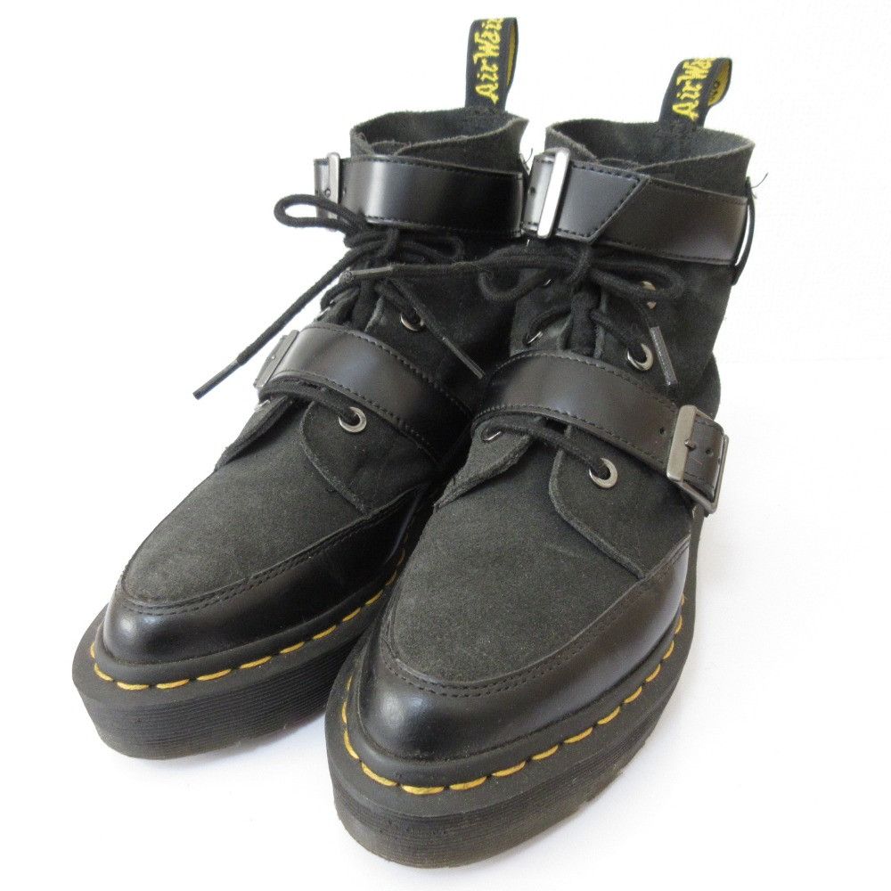 Other Other Dr. Martens Marsha Leather Short Boots Leather Shoes DUTY FREE for USA Size ONE SIZE - 1 Thumbnail