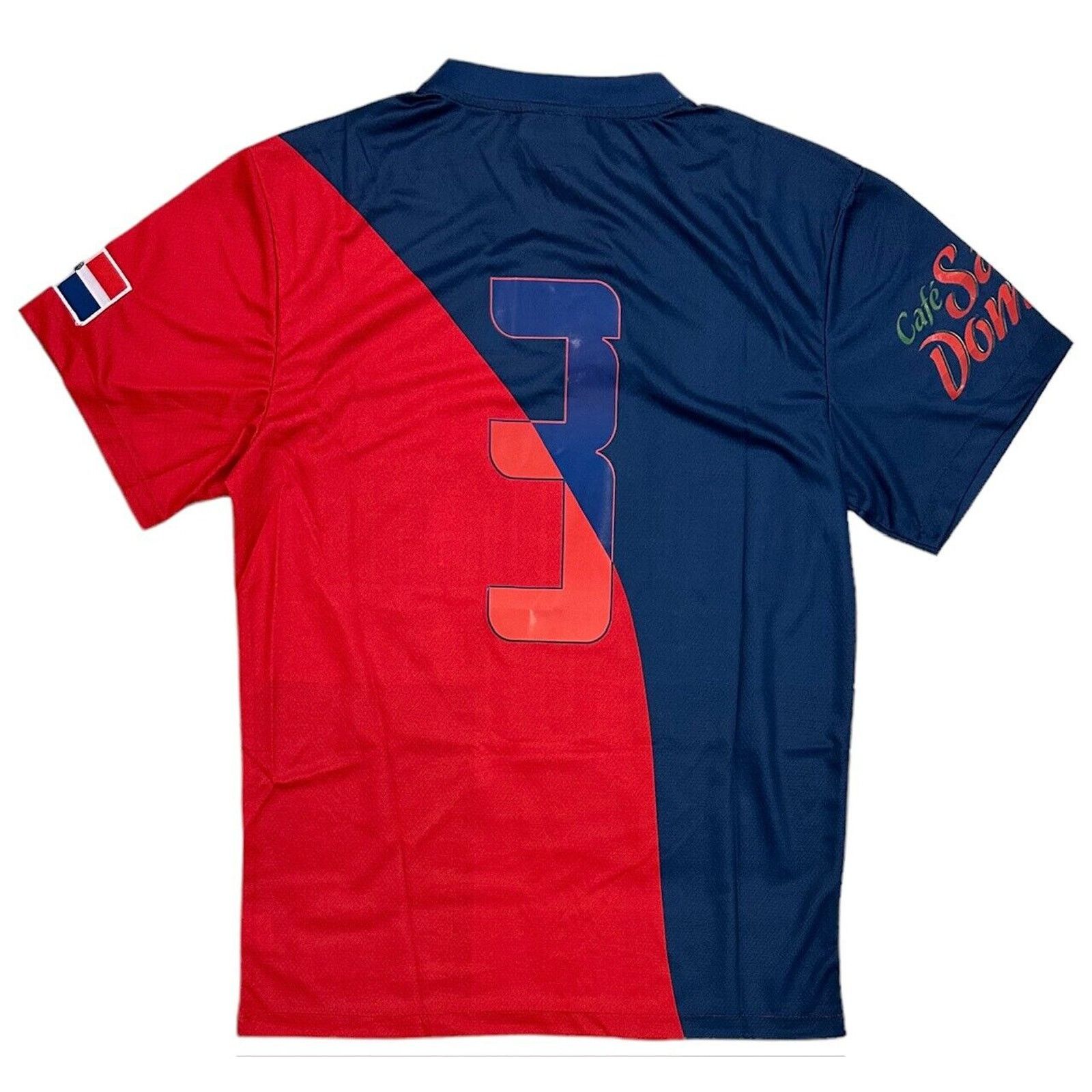 Other Dominican Republic Team 1990 World Cup Soccer Jersey Size US L / EU 52-54 / 3 - 3 Thumbnail