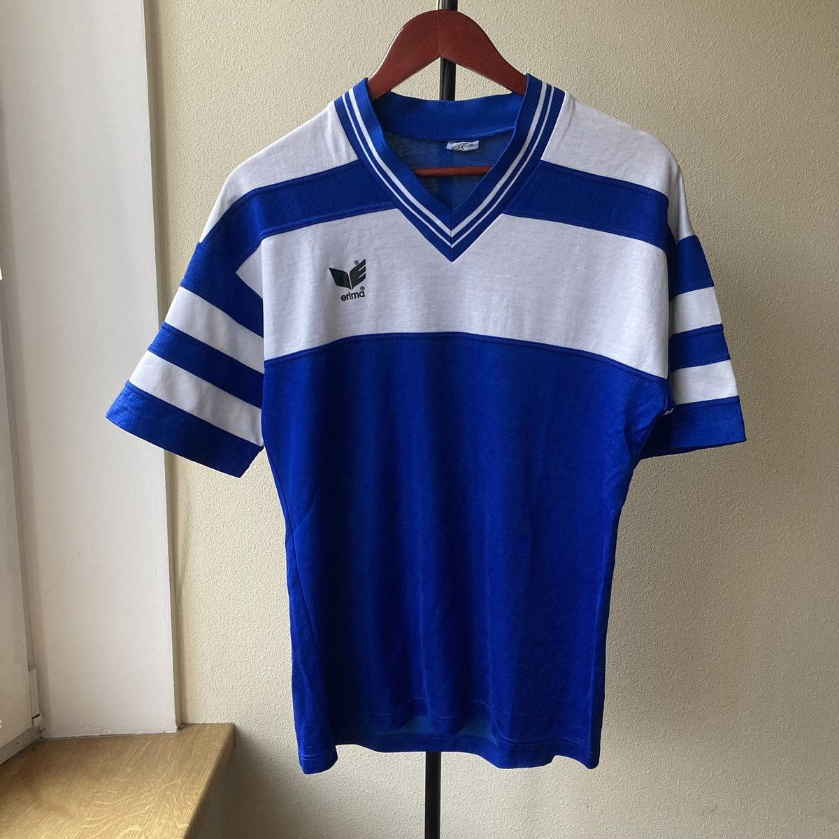 Vintage Erima TeamWear 1980s Jersey West Germany Soccer Blokcore Size US M / EU 48-50 / 2 - 1 Thumbnail