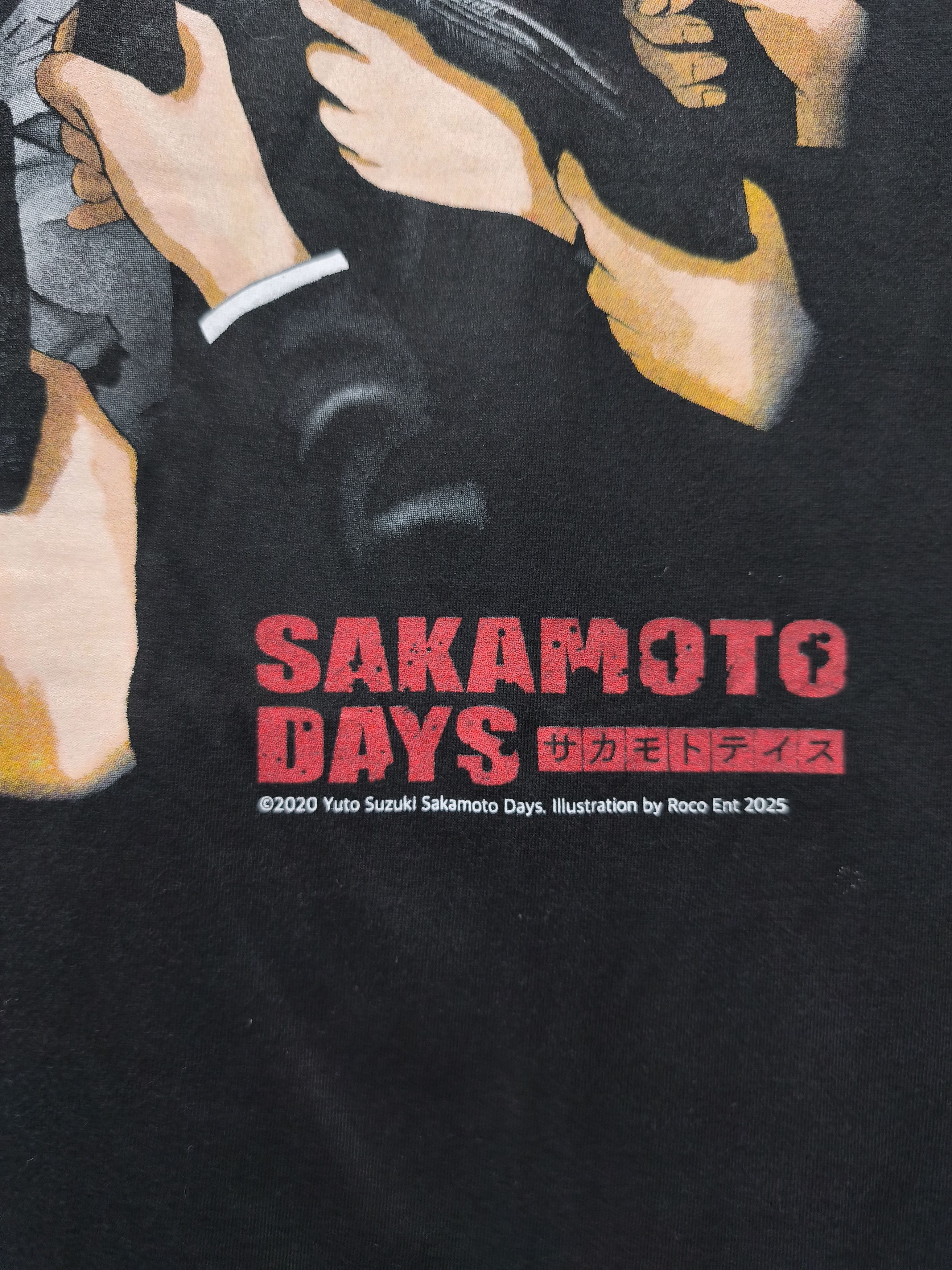 Anime Sakamoto Days Taro Sakamoto T-shirt Size US XL / EU 56 / 4 - 8 Thumbnail