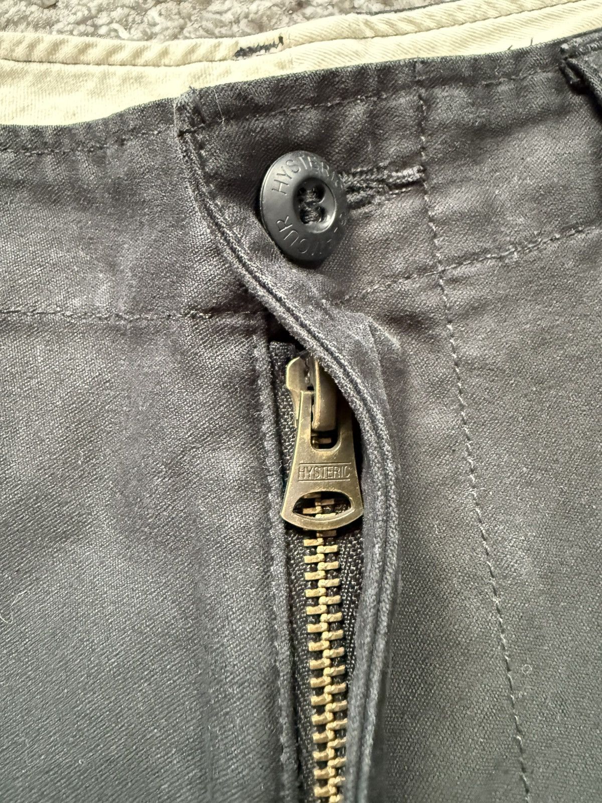 Hysteric Glamour Hysteric Glamour 2025 Black Cargo Pants Medium M Size US 32 / EU 48 - 9 Thumbnail