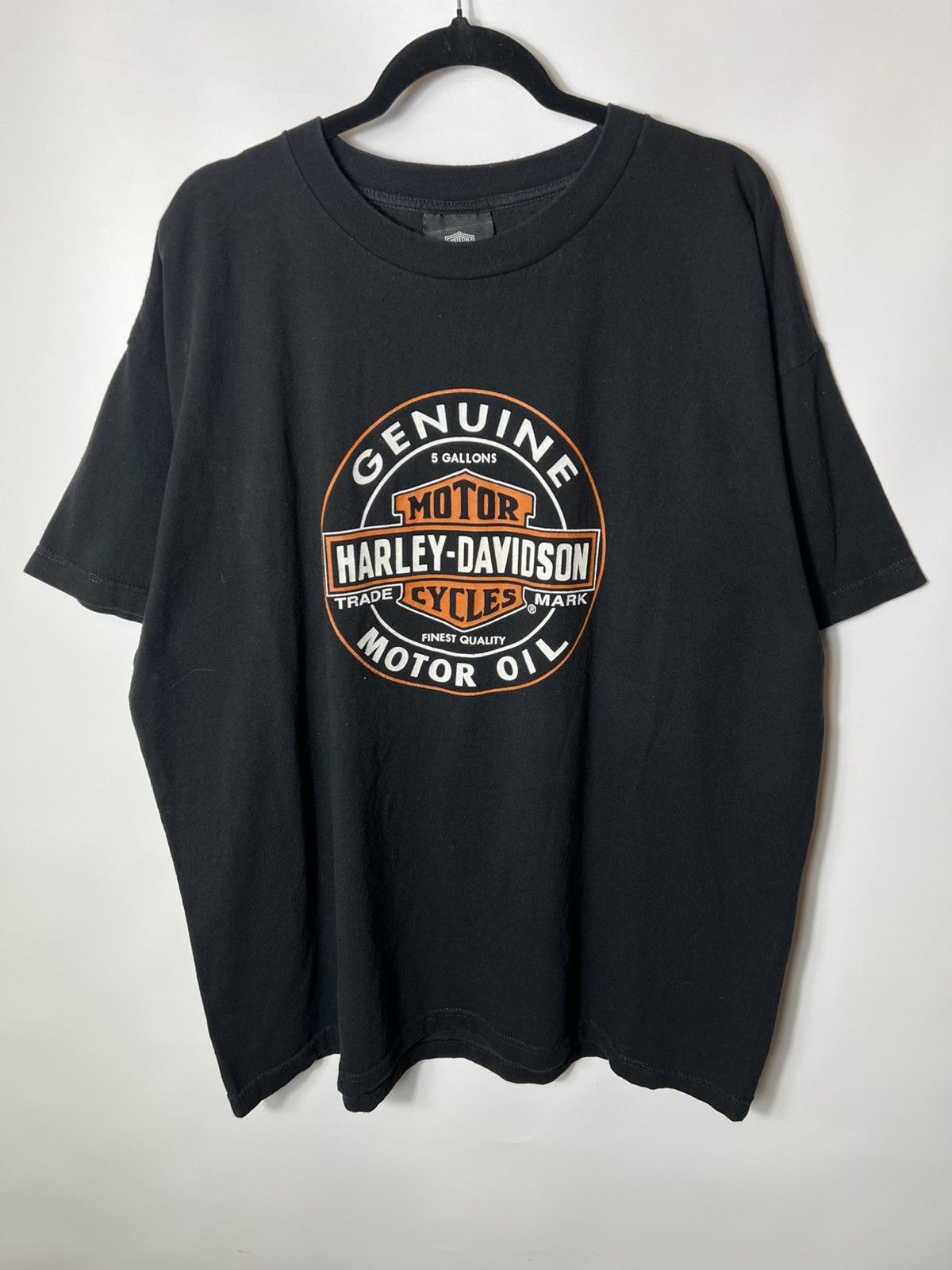 Harley Davidson Vintage racing Harley Davidson Museum Motor Oil Moto T-shirt Size US XXL / EU 58 / 5 - 1 Thumbnail
