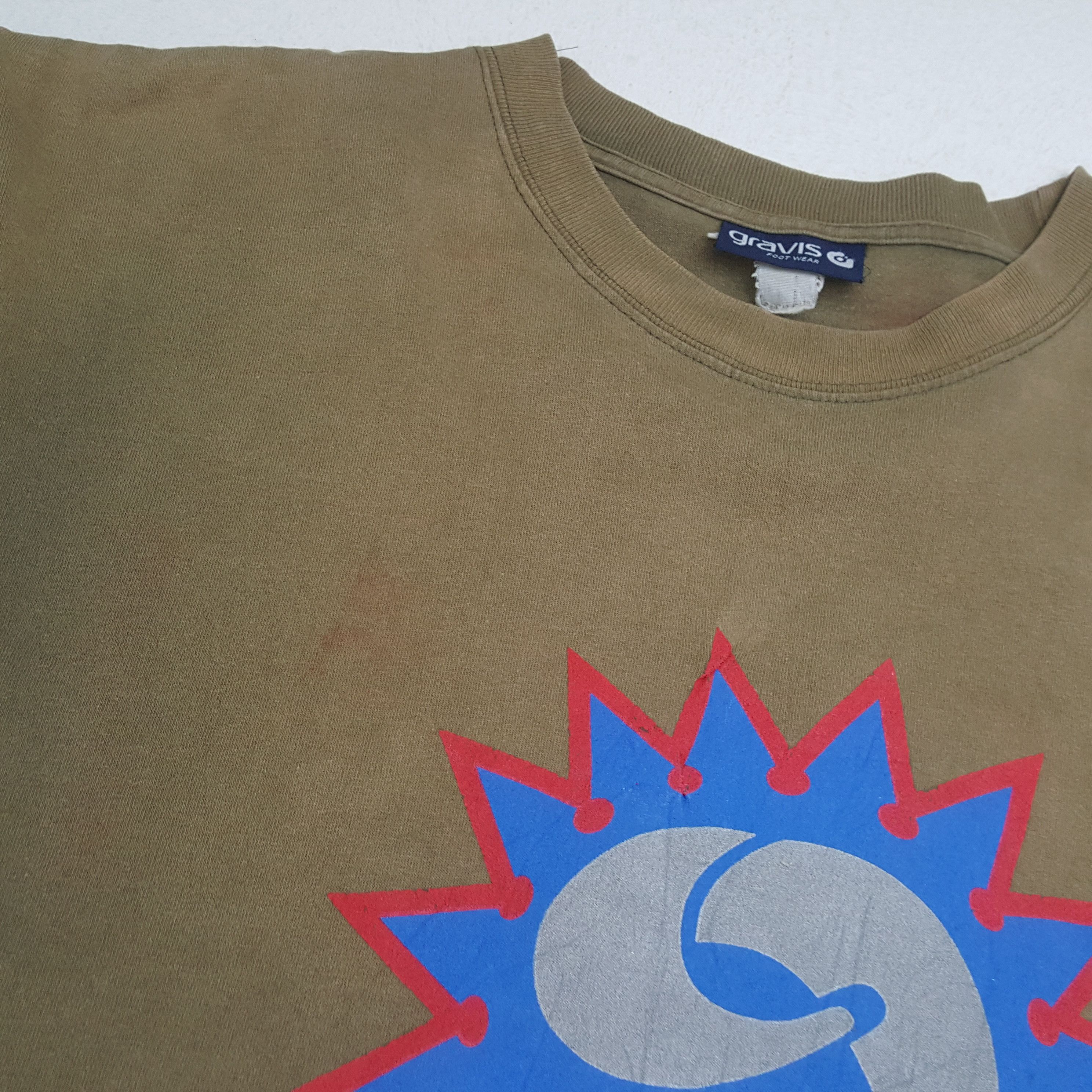 Gravis Gravis Streetwear Skateboard Style Tshirt RR7 Size US XL / EU 56 / 4 - 8 Thumbnail