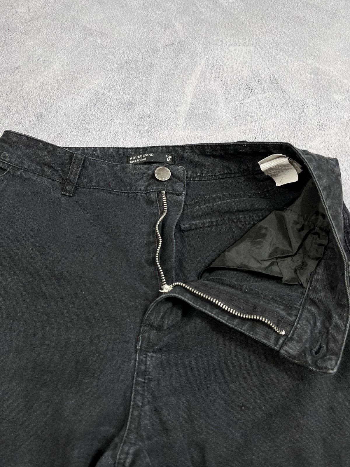 Japanese Brand × Vintage Vintage Y2K baggy flared faded cargo pants streetwear M Size 30" / US 8 / IT 44 - 6 Thumbnail