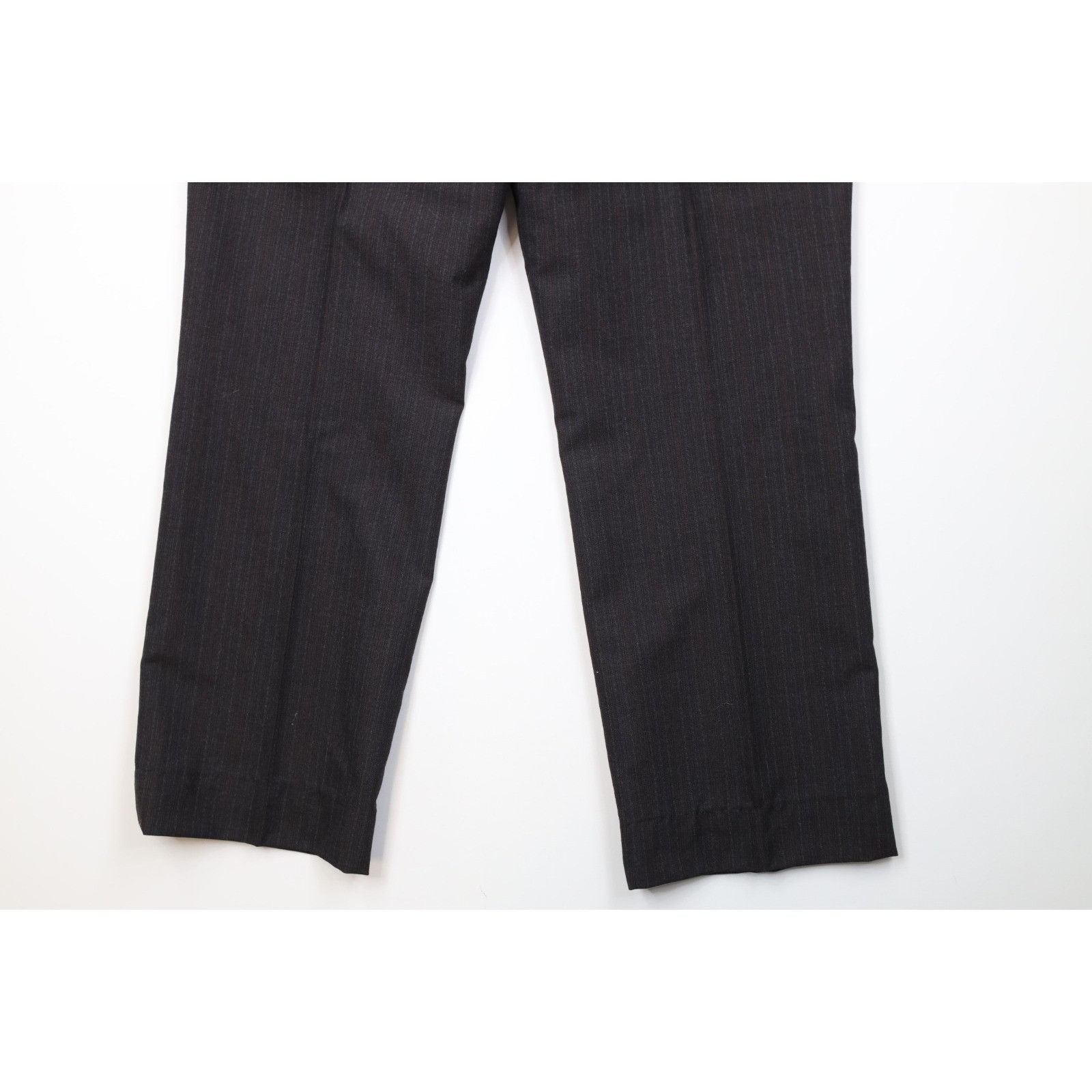Vintage Vintage 70s Streetwear 2 Piece Pinstriped Knit Suit Size 46R - 20 Thumbnail
