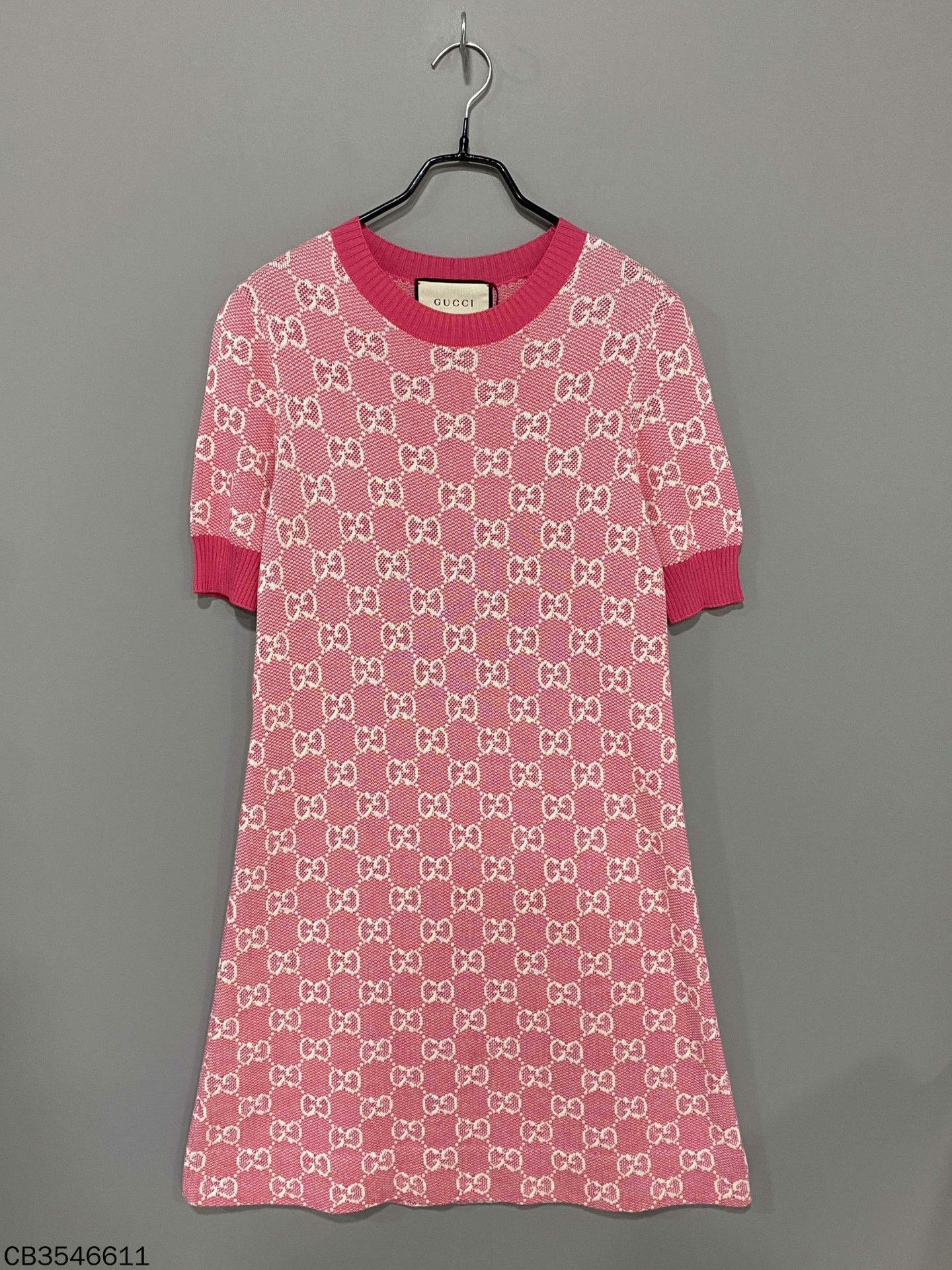 Gucci Gucci Retro Pink T-Shirt XS Women Size XS / US 0-2 / IT 36-38 - 1 Thumbnail