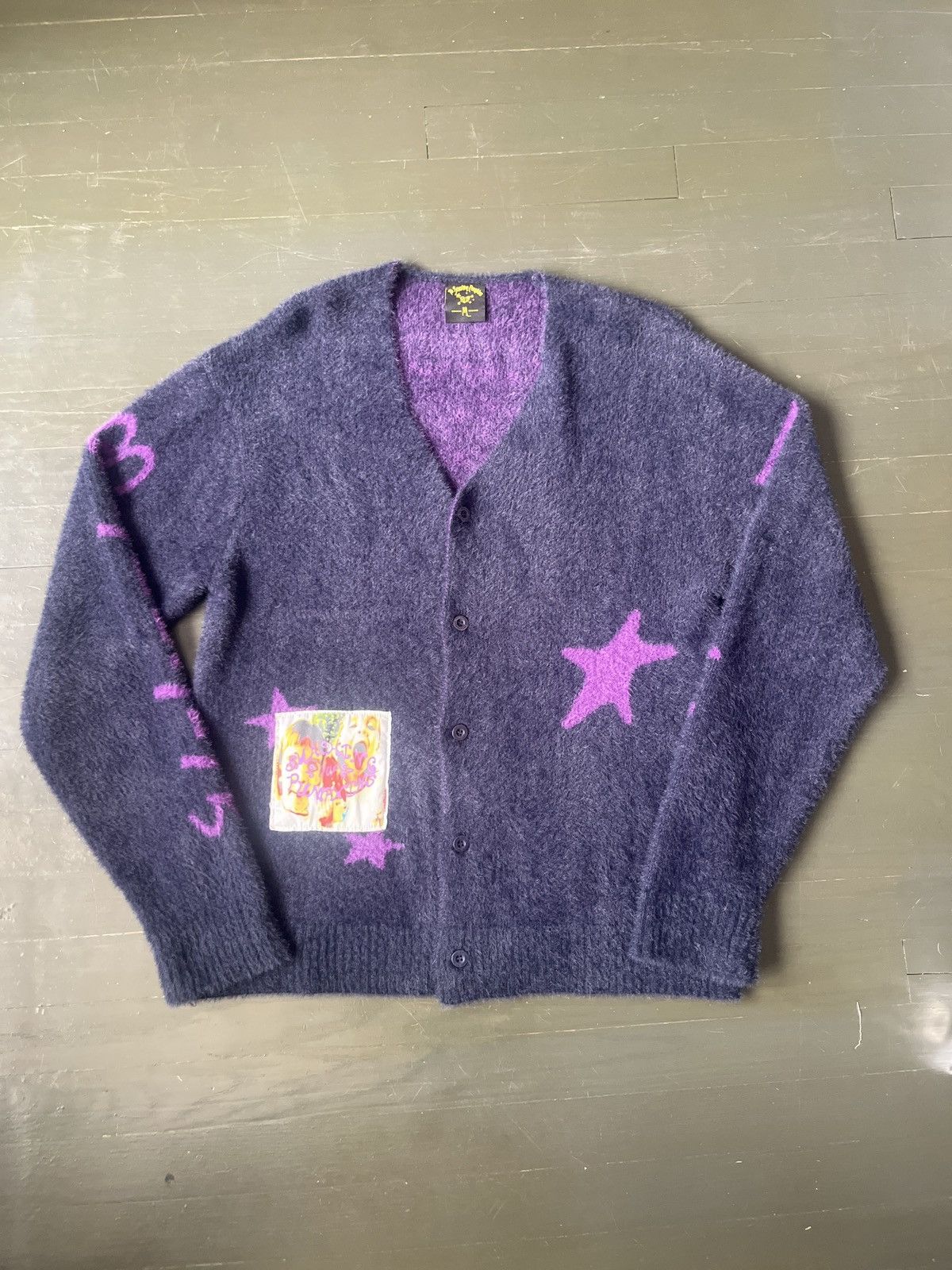 HUF The Smashing Pumpkins カーディガン L HUF Smashing Pumpkins Siamese Dream 90s Mohair Cardigan