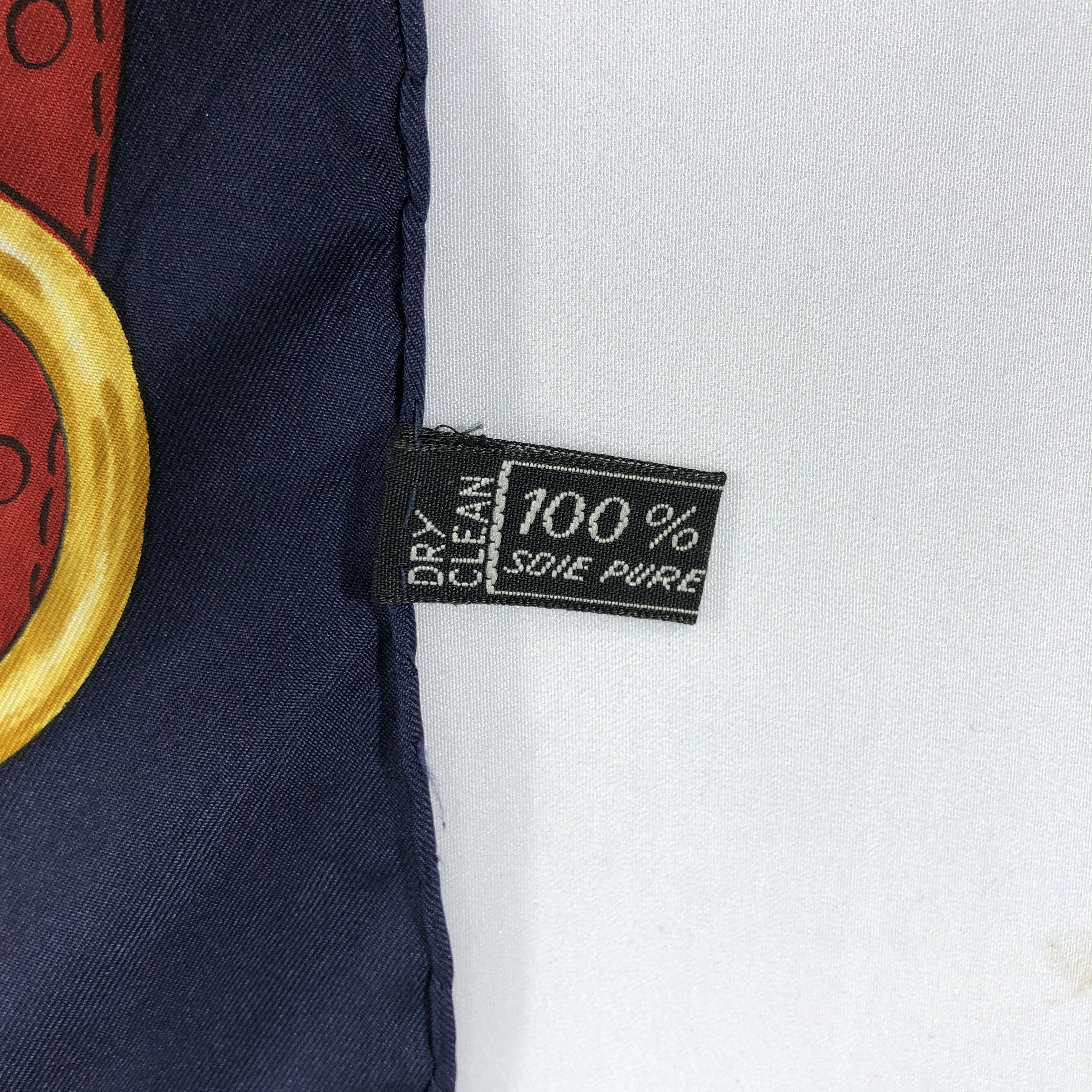 Vintage Vintage Bally Silk Scarf Size ONE SIZE - 5 Thumbnail