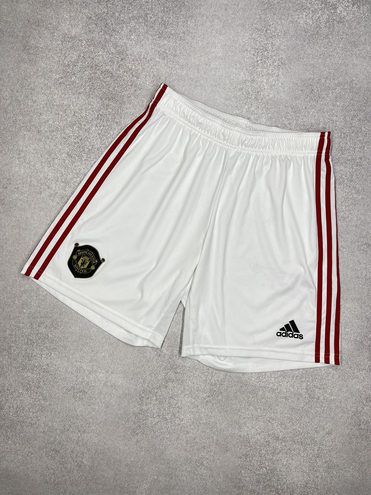 Mens Adidas Manchester United Football Shorts Jersey Soccer