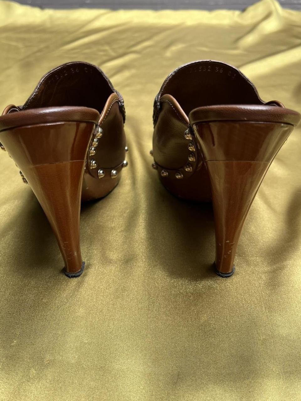 Gucci Vintage Gucci bamboo tassel mules Size US 5 / IT 35 - 4 Thumbnail