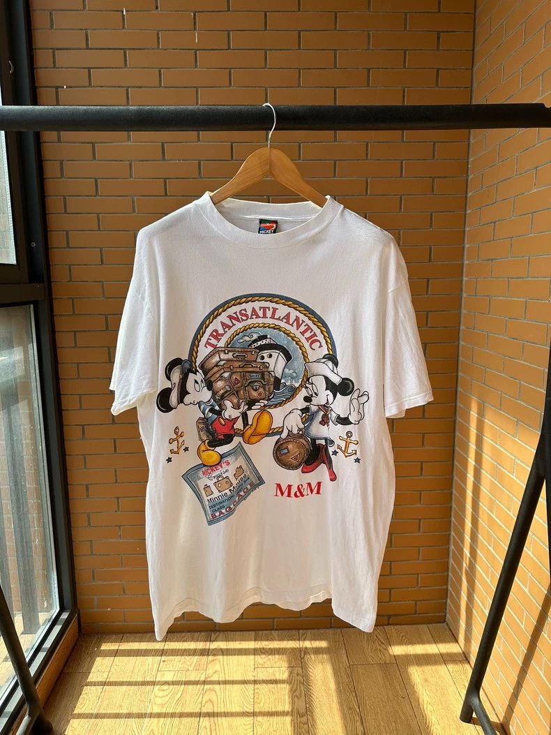 Vintage VintageTee 90s Disney Mickey & Minnie 2505-Nextarrow Size US XL / EU 56 / 4 - 1 Thumbnail