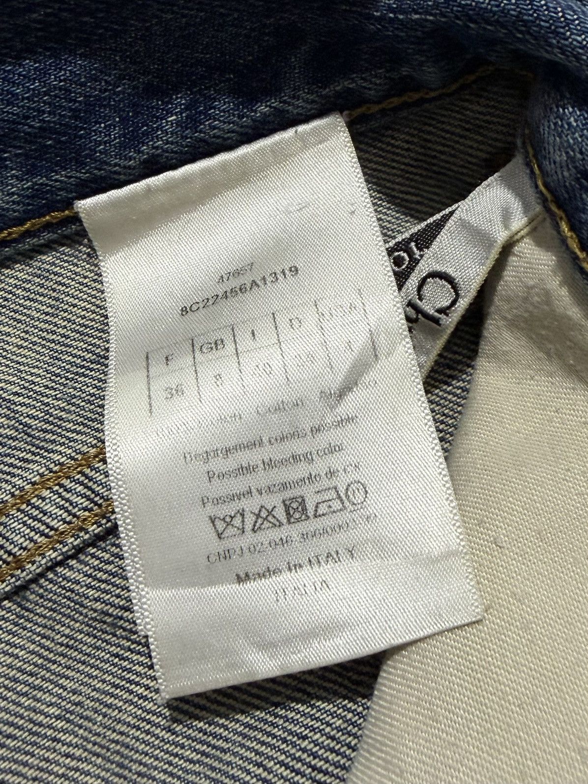 Dior Dior homme selvedge denim blue jeans Size 28" / US 6 / IT 42 - 13 Thumbnail