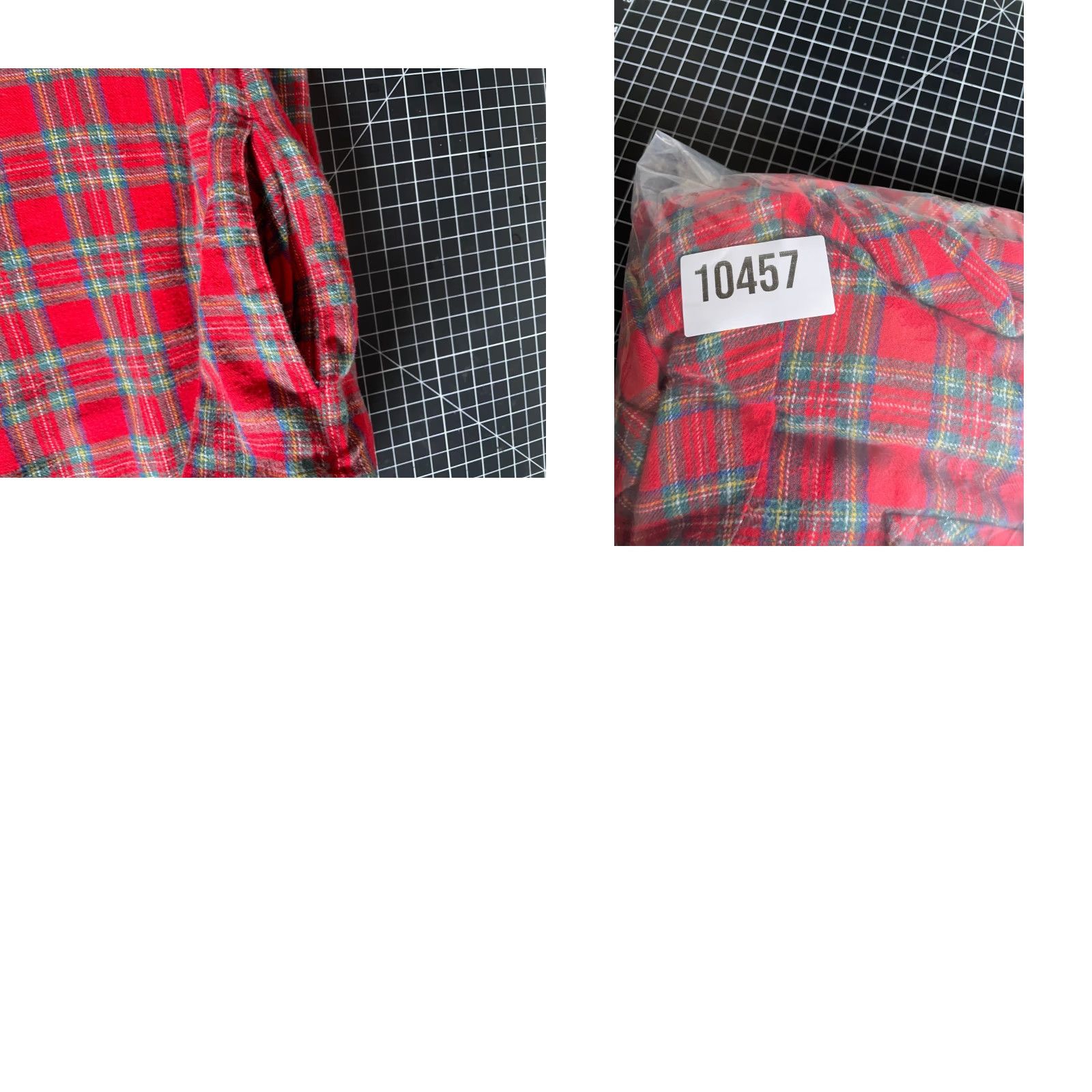 Vintage Vintage Country Touch 90s Quilted Flannel Shirt Jacket Men XL Red Green Tartan Plaid Shacket Grunge Workwear Casual Size US XL / EU 56 / 4 - 9 Thumbnail