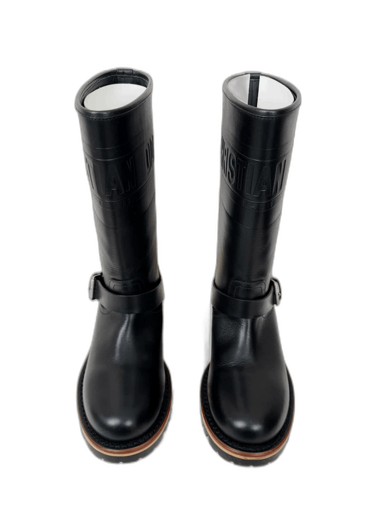 Dior New Dior Women's Black Boots Size 35.5 Size US 5 / IT 35 - 1 Thumbnail