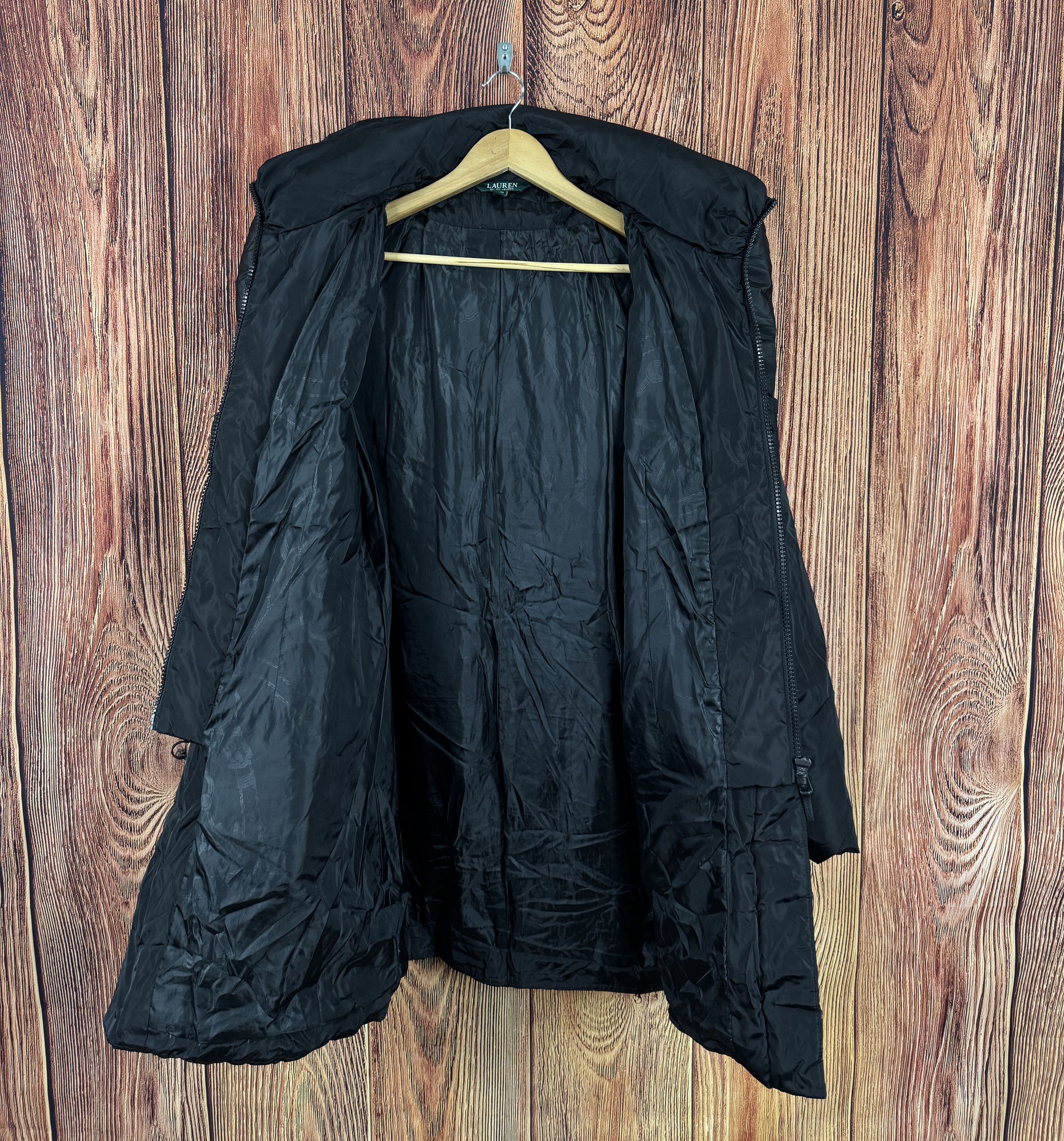 Lauren Ralph Lauren Lauren Ralph Lauren Down Long Black Puffer Women's Jacket Size XL / US 12-14 / IT 48-50 - 10 Thumbnail