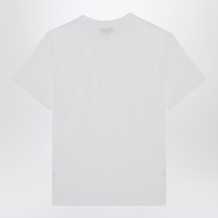 A.P.C. o1d2blof1224 Logo T-Shirt in White Size US S / EU 44-46 / 1 - 2 Thumbnail