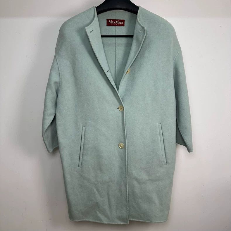 Max Mara Max Mara S Series Women's Wool Coat Size S / US 4 / IT 40 - 1 Thumbnail