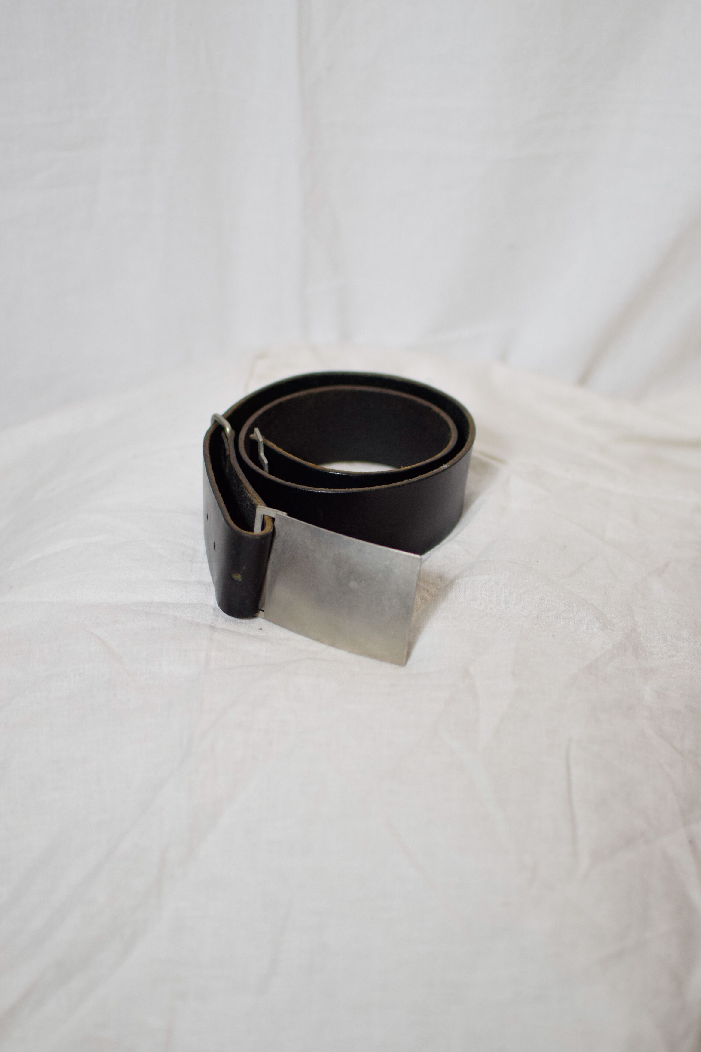 Yohji Yamamoto YYPH SS08 Metal Plate Belt - HM-F05-713 Size ONE SIZE - 2 Thumbnail