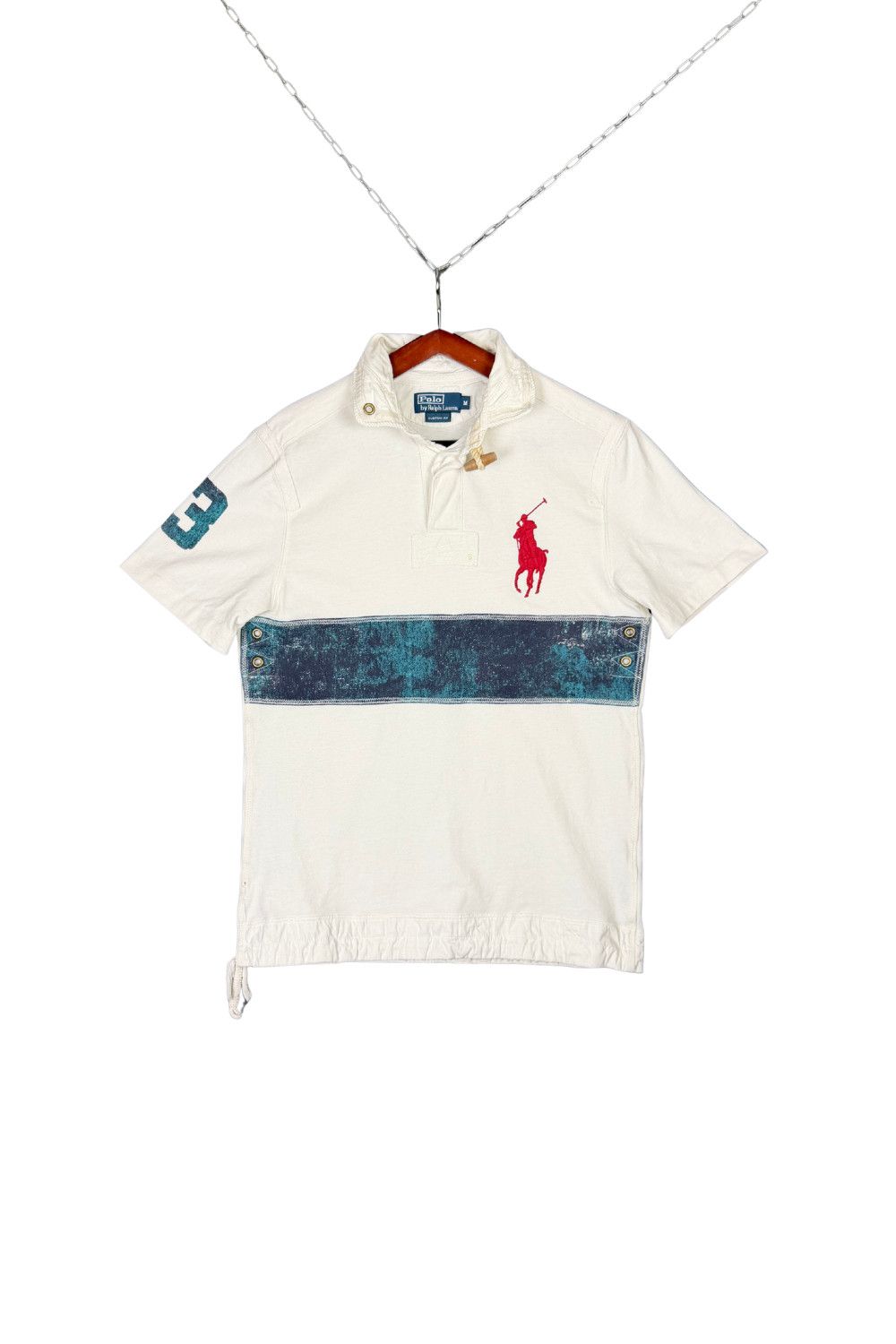 Polo Ralph Lauren Indigo Panel Nautical Polo Rugby