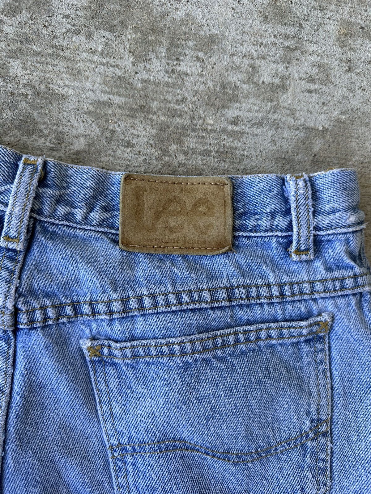 Lee 90s Lee Light Wash Denim Jeans Size US 31 - 10 Thumbnail