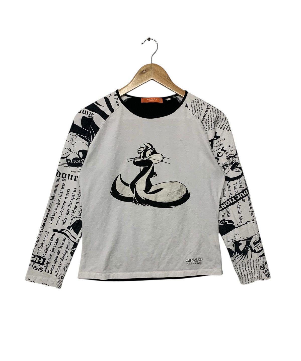 Iceberg Vintage Iceberg X Looney Tunes Warner Bros Longsleve T Shirt Size M / US 6-8 / IT 42-44 - 1 Thumbnail