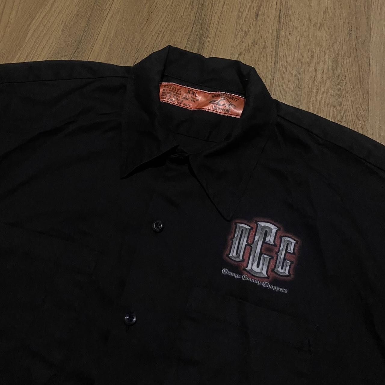 Other Black and red OCC biker shirt #bikerstyle Size US XXL / EU 58 / 5 - 4 Thumbnail
