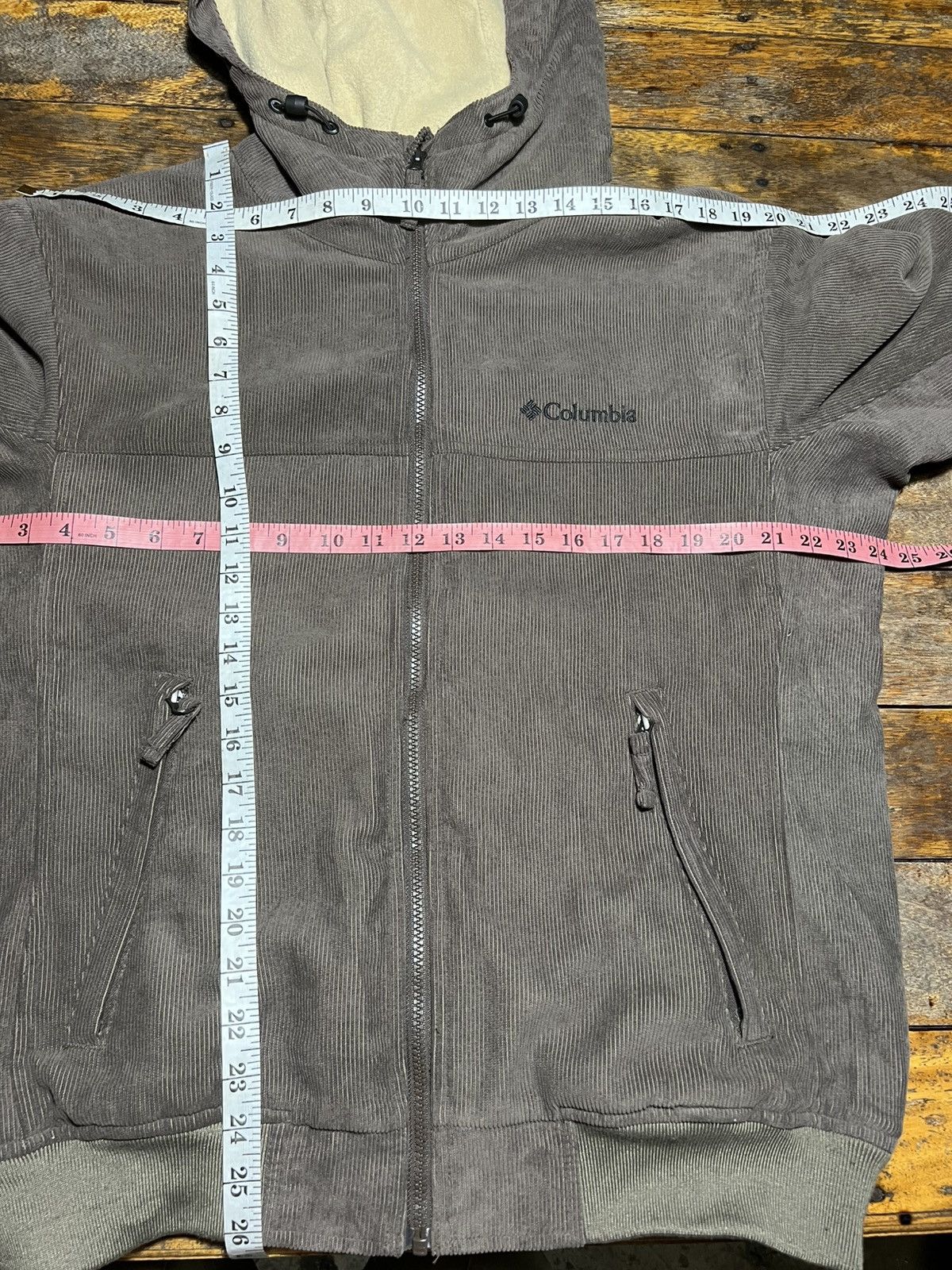 Columbia Columbia Corduroy Hoodi Jacket Size US L / EU 52-54 / 3 - 10 Thumbnail