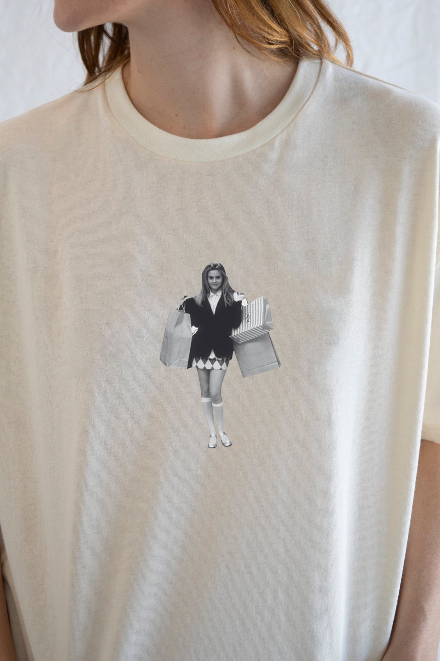 Designer × Vintage Clueless Tee – 90s Cher Energy, Reimagined Size M / US 6-8 / IT 42-44 - 4 Thumbnail