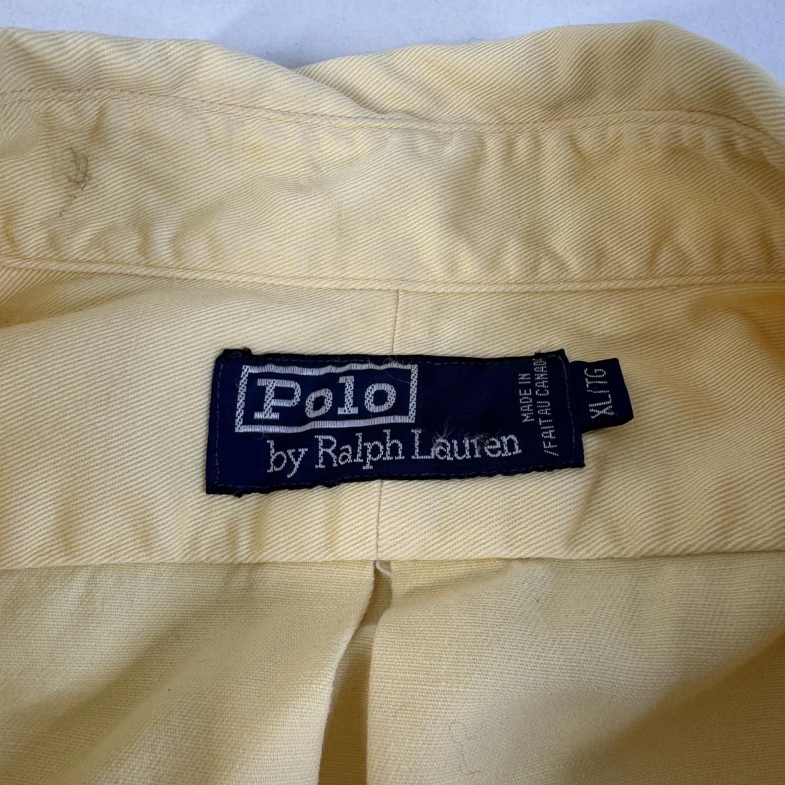 Polo Ralph Lauren Ralph Lauren Yellow Button Up Long Sleeve Size XL Heavy Duty Size US XL / EU 56 / 4 - 3 Thumbnail