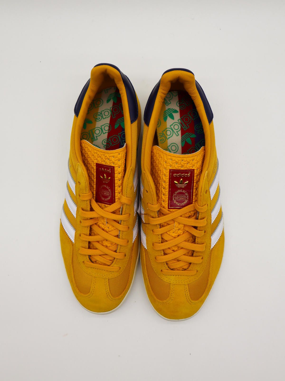 Adidas adidas Gazelle Indoor - Yellow / White - IE0540 - UK 8 Size US 9 / EU 42 - 2 Thumbnail