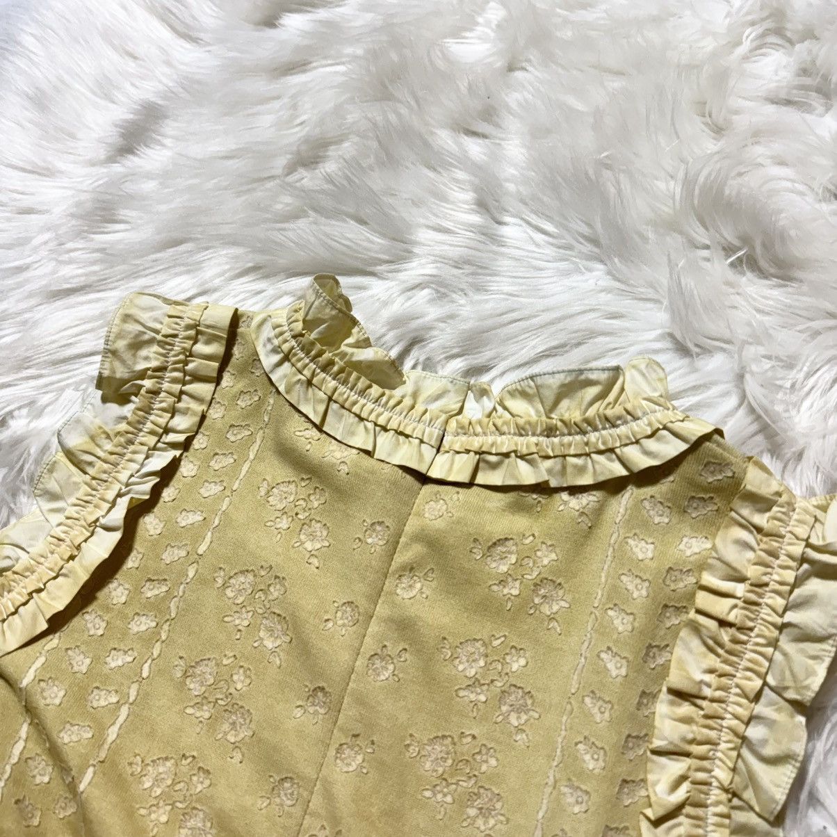 Chanel Authentic runway, Chanel COCO flower, frill, gradient dress, Size XS / US 0-2 / IT 36-38 - 13 Thumbnail