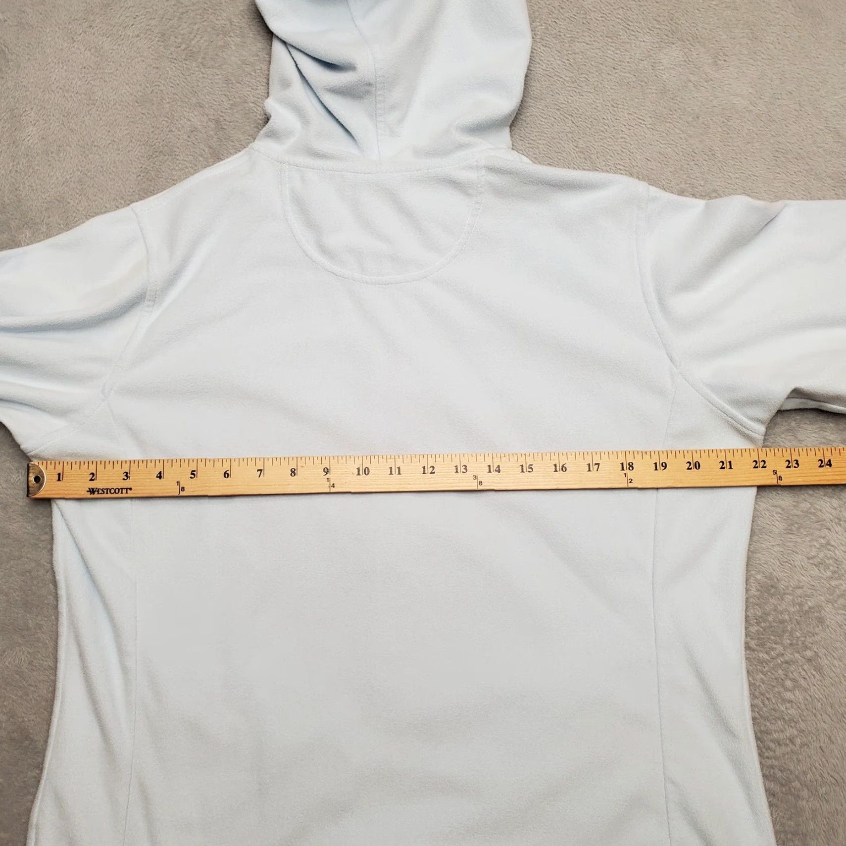 Vintage Columbia Fleece Hoodie Womens XL Blue Full Zip Casual Outdoor Gorp Nature Camping Camp Size XL / US 12-14 / IT 48-50 - 7 Thumbnail