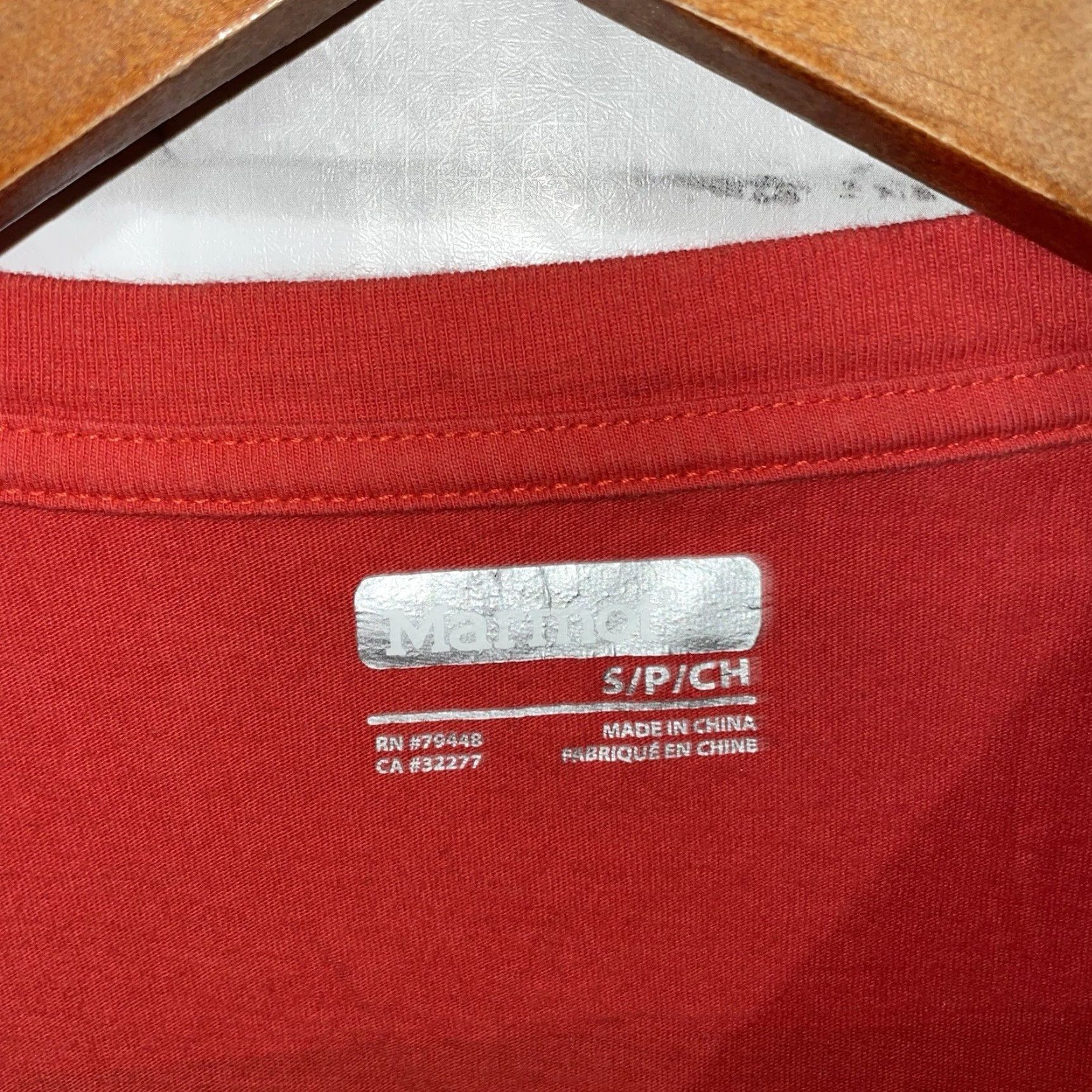 Marmot Marmot Mountain Works Graphic Long Sleeve Red Shirt Mens Size S Size US S / EU 44-46 / 1 - 5 Thumbnail