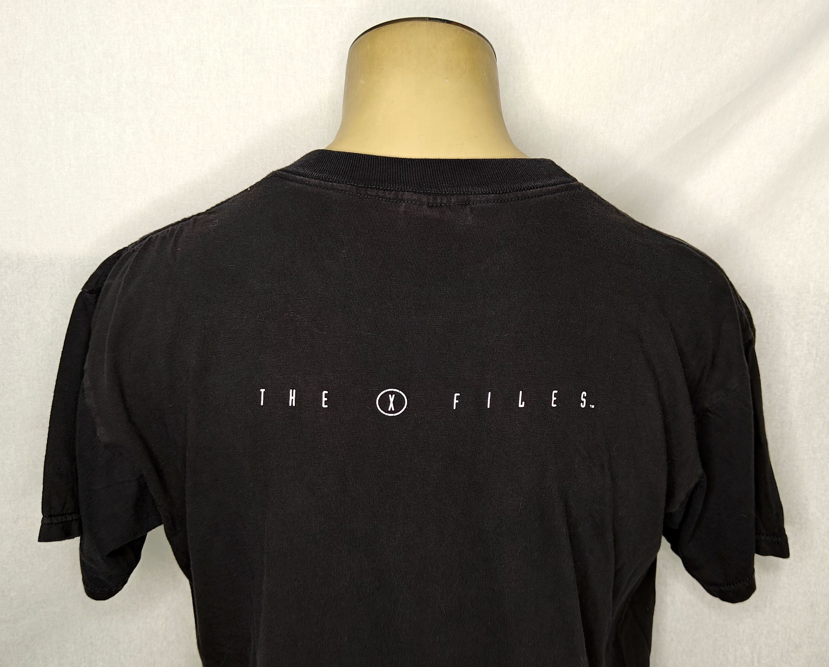 Vintage VTG 90s The X Files Stanley Desantis sci-fi TV show t-shirt Size US XL / EU 56 / 4 - 2 Thumbnail