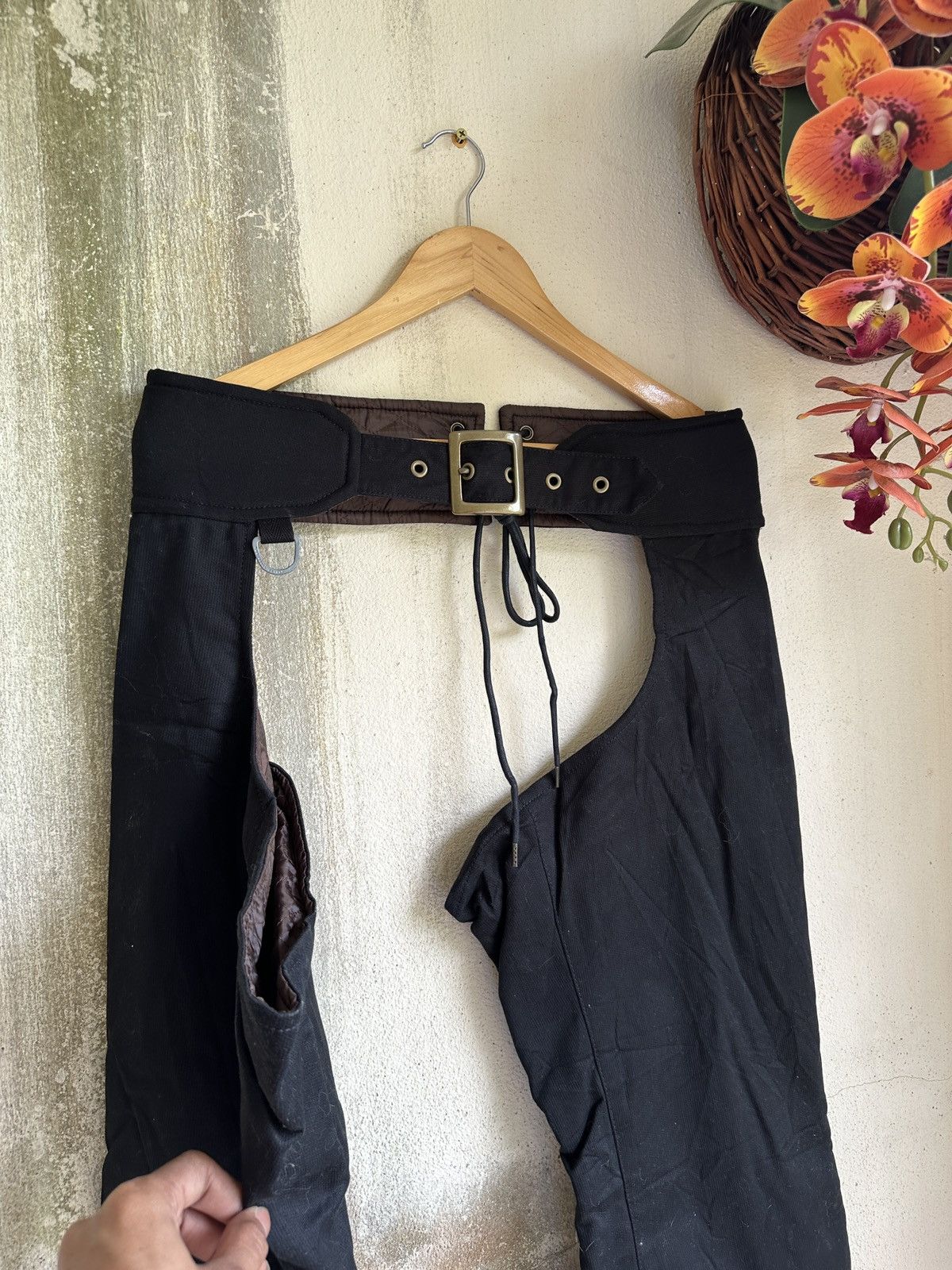 Japanese Brand ✨Steals✨ Skull Flight Pant Rare Desing Punk Size US 32 / EU 48 - 6 Thumbnail