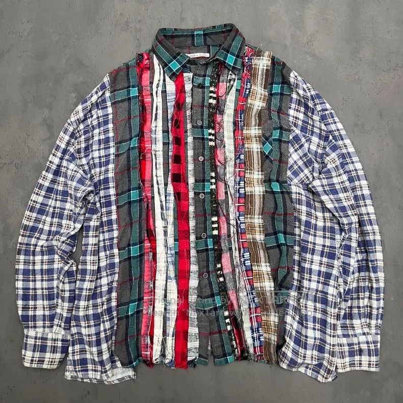 Needles Needles Patchwork Shirt Japan Limited Size US L / EU 52-54 / 3 - 1 Thumbnail
