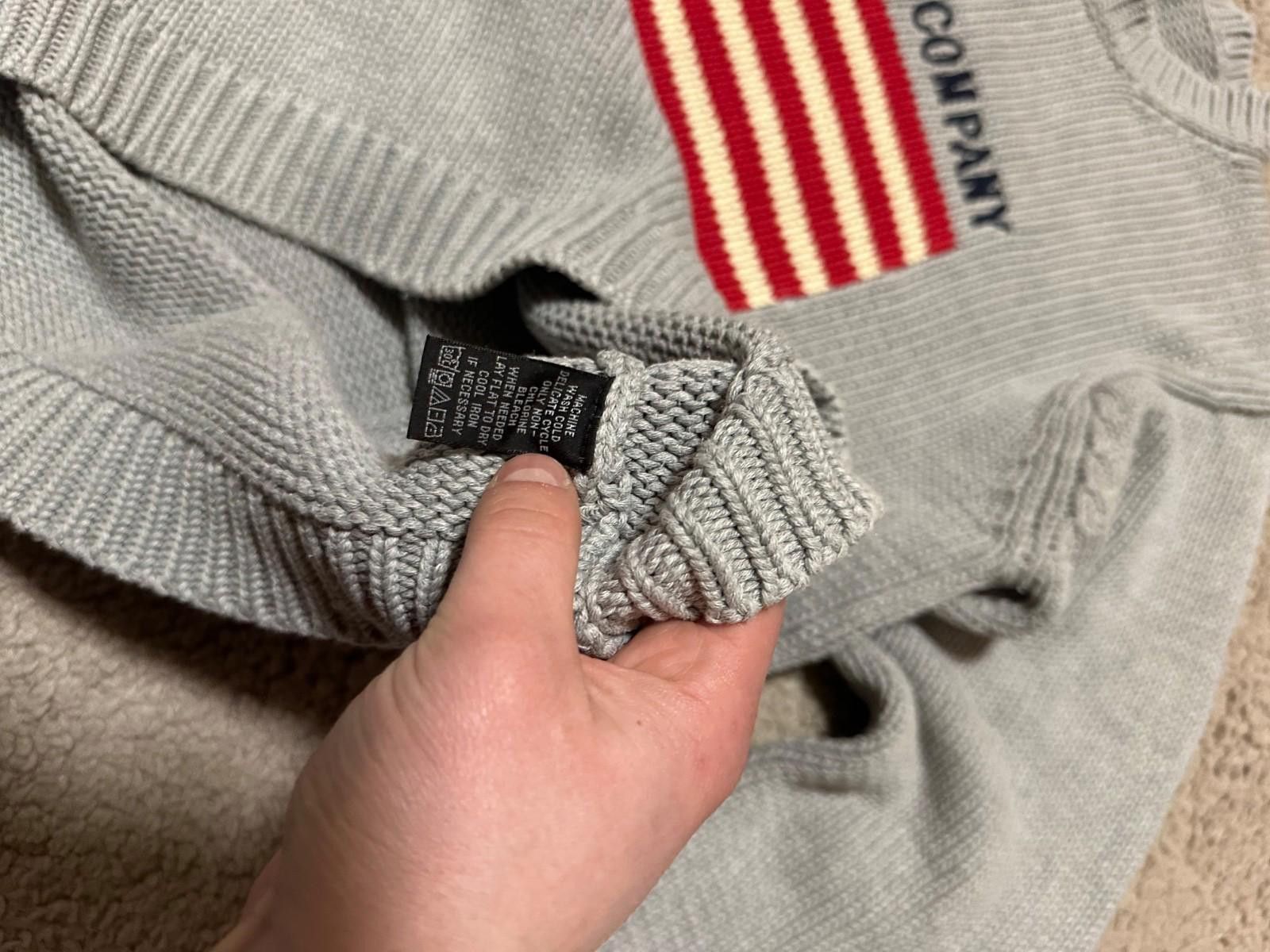 Polo Ralph Lauren Polo Jeans Ralph Lauren Heavyweight American Flag Sweater Size US L / EU 52-54 / 3 - 6 Thumbnail