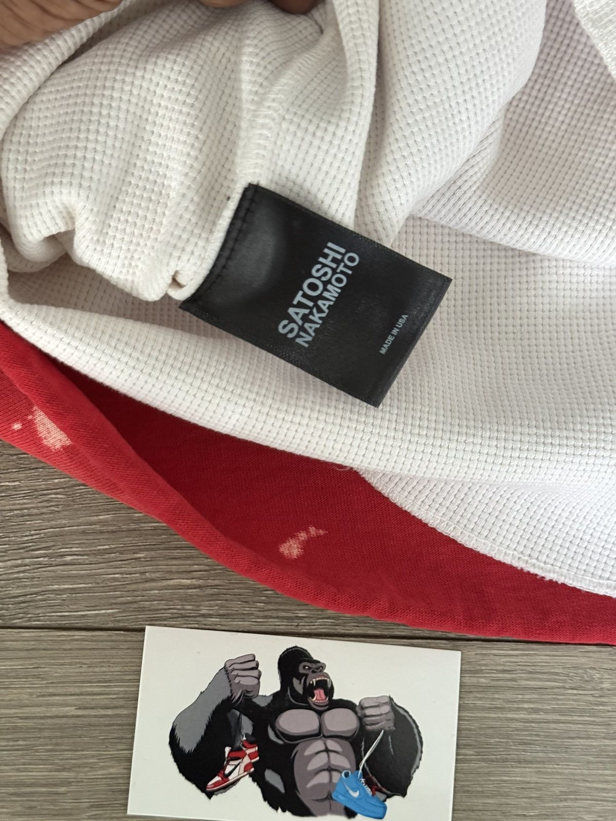 Satoshi Nakamoto Satoshi Nakamoto Luke T-Shirt Thermal Red Size US L / EU 52-54 / 3 - 5 Thumbnail