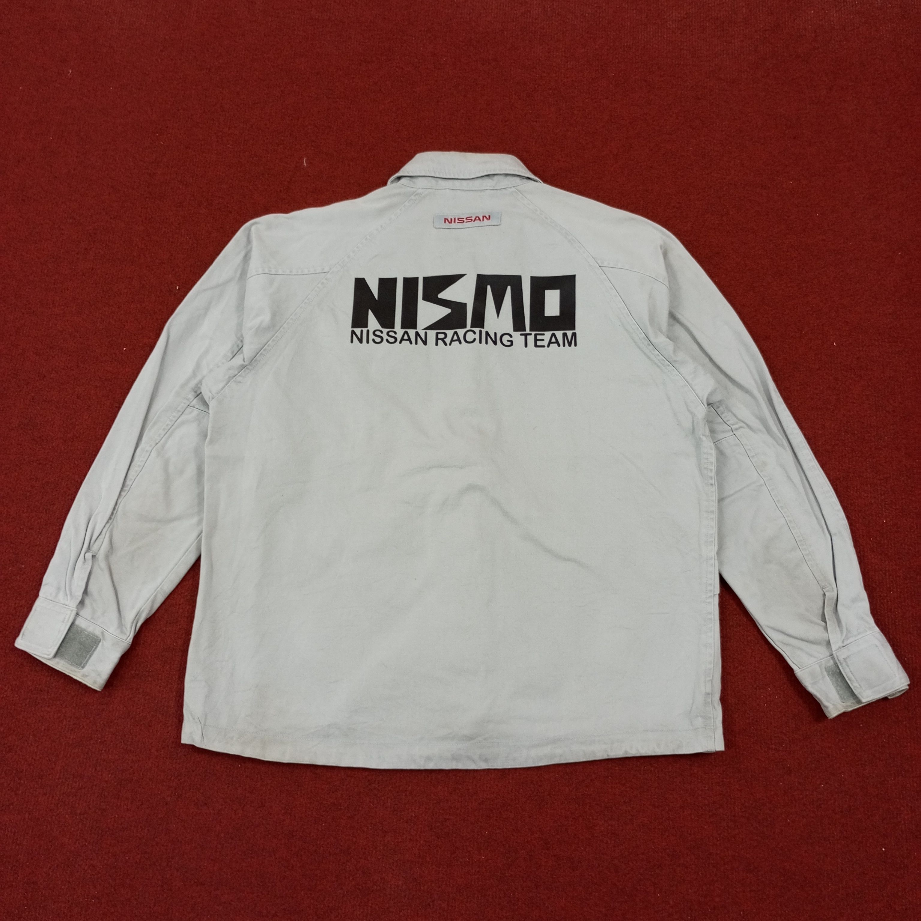 Japanese Brand × Vintage Nismo Nissan Racing Team Motorsports Custom Art Jacket Size US M / EU 48-50 / 2 - 1 Thumbnail