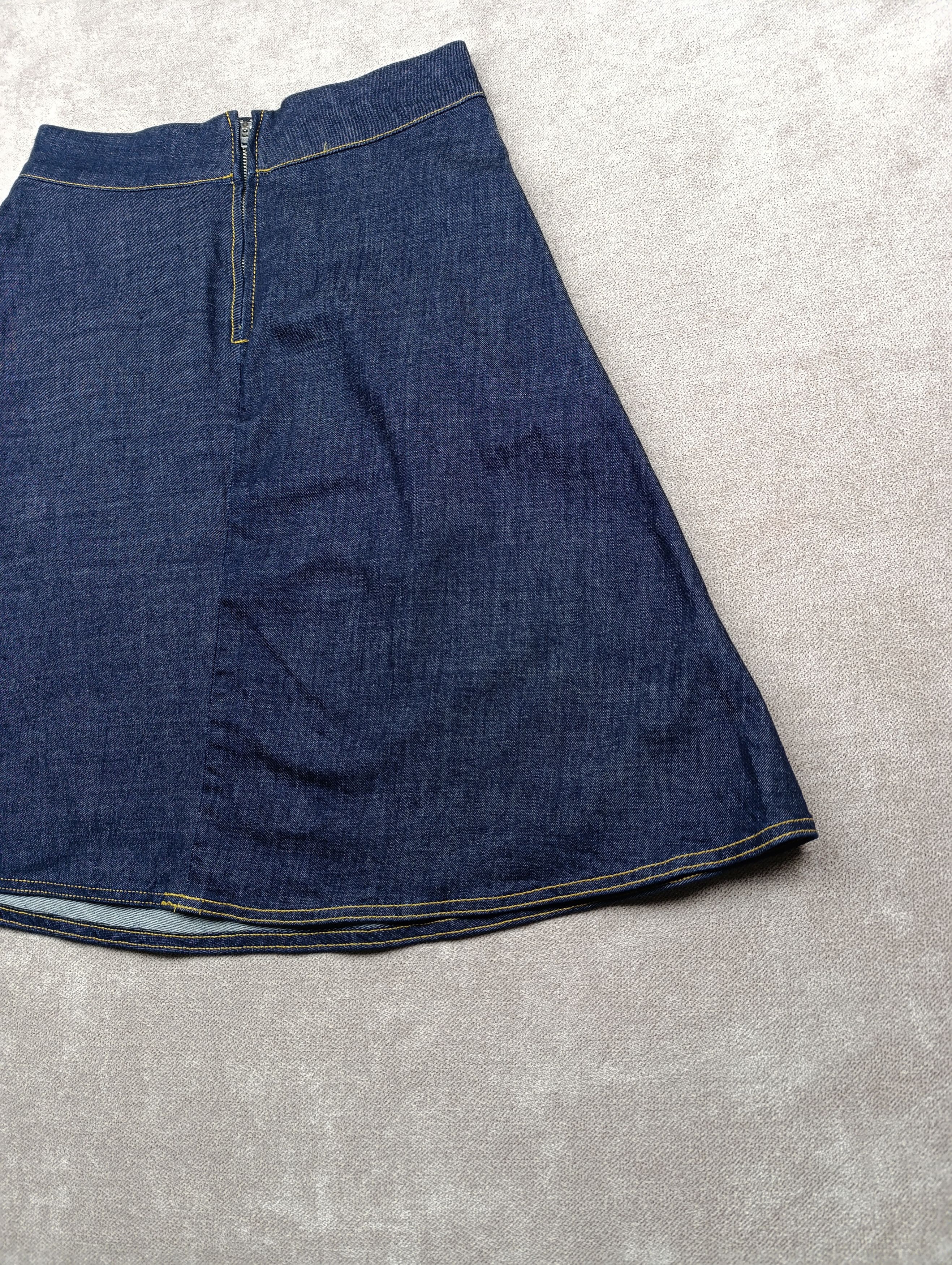 Mads Norgaard Women's Mads Norgaard Comfy Denim Stelly Stretch Skirt Size 26" / US 2 / IT 38 - 16 Thumbnail