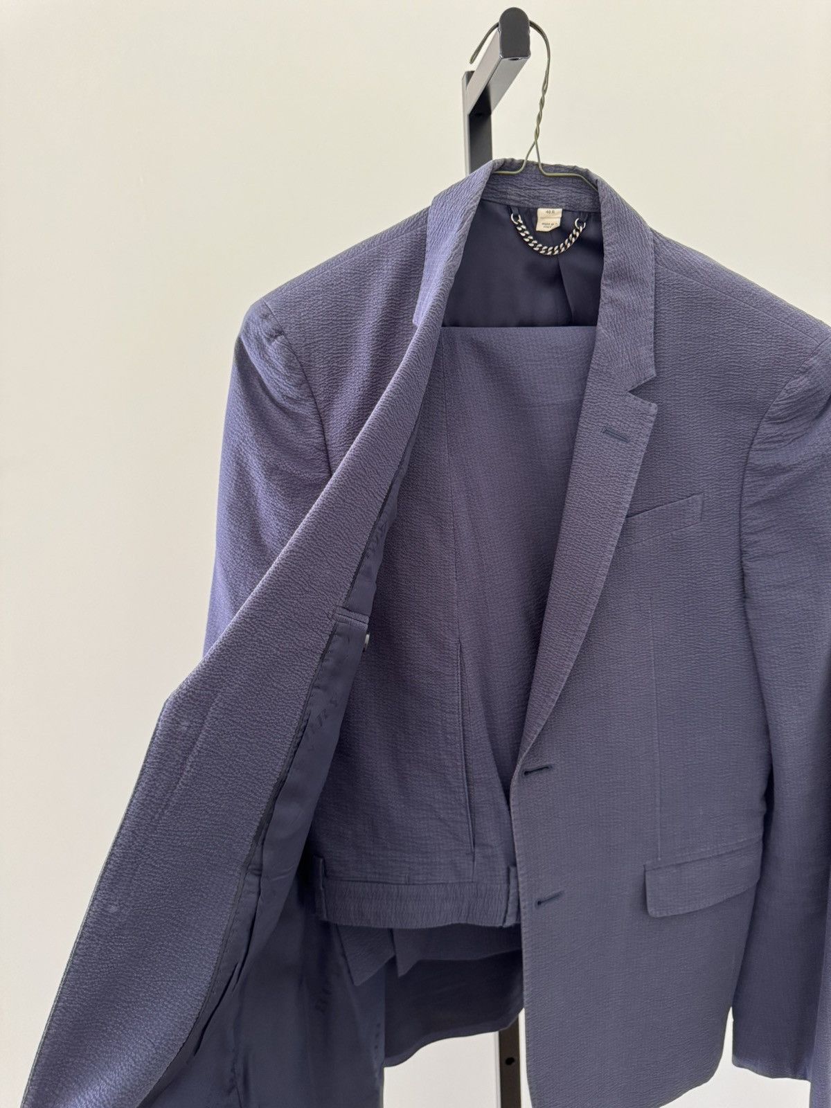 Burberry Burberry London blue seersucker suit Size 38R - 4 Thumbnail