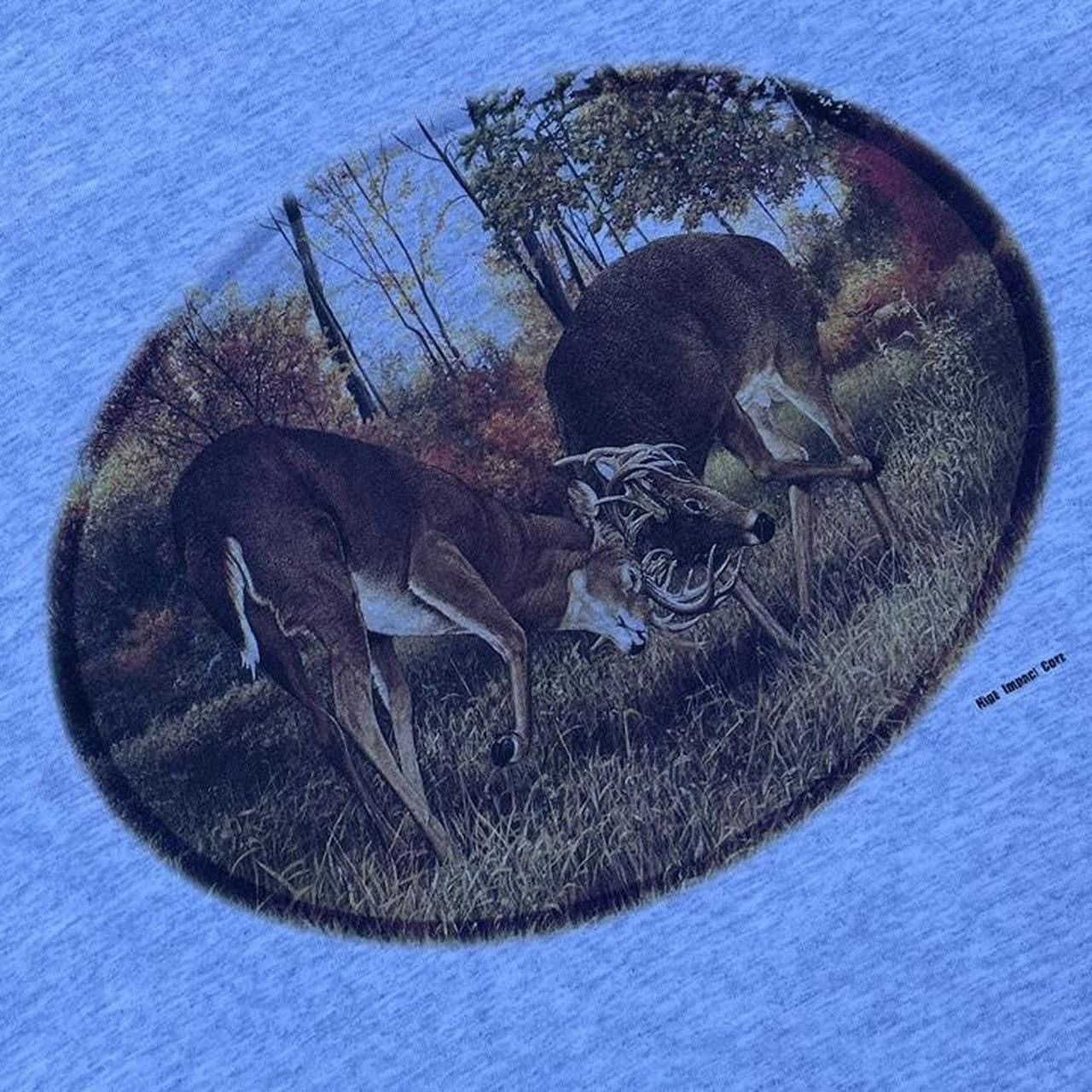 Vintage Vintage FOTL White Tail Deer Animal Nature Wildlife Tshirt Size US L / EU 52-54 / 3 - 3 Thumbnail