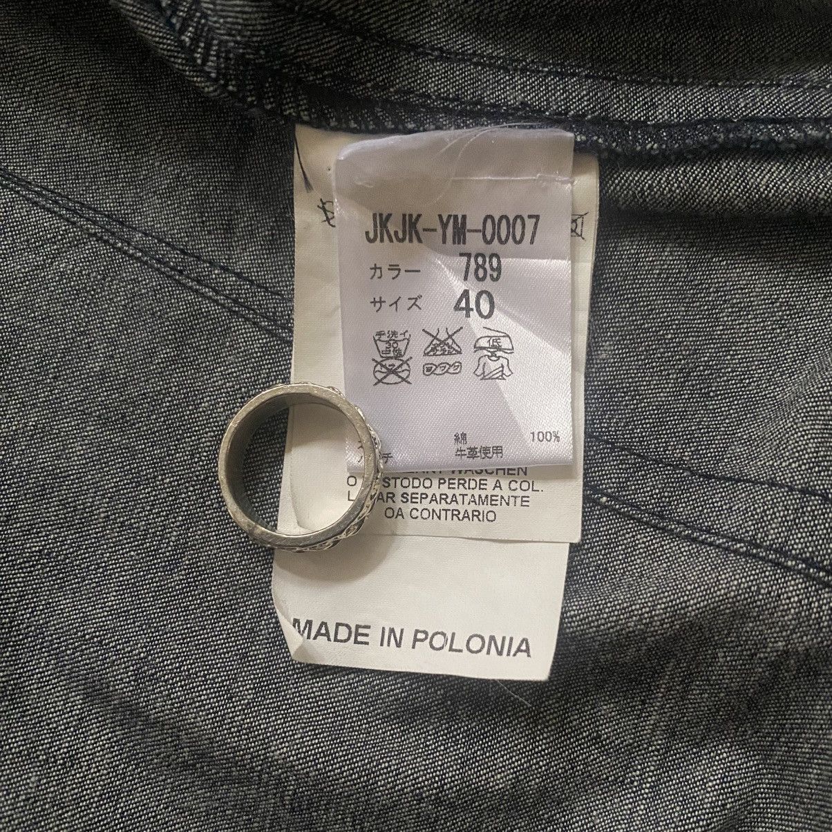 Jean Paul Gaultier Vintage Jean Paul Gaultier Crop Denim Jacket Size L / US 10 / IT 46 - 7 Thumbnail