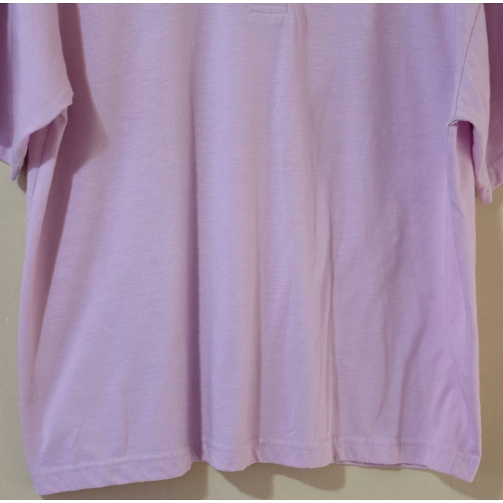 Haband HABAND Women's Short Sleeve Top T Shirt Size Large Pink Lightweight Blouse Regular L Shirt Pink Lightweight Casual Womens HB Vintage: No Size L / US 10 / IT 46 - 4 Thumbnail