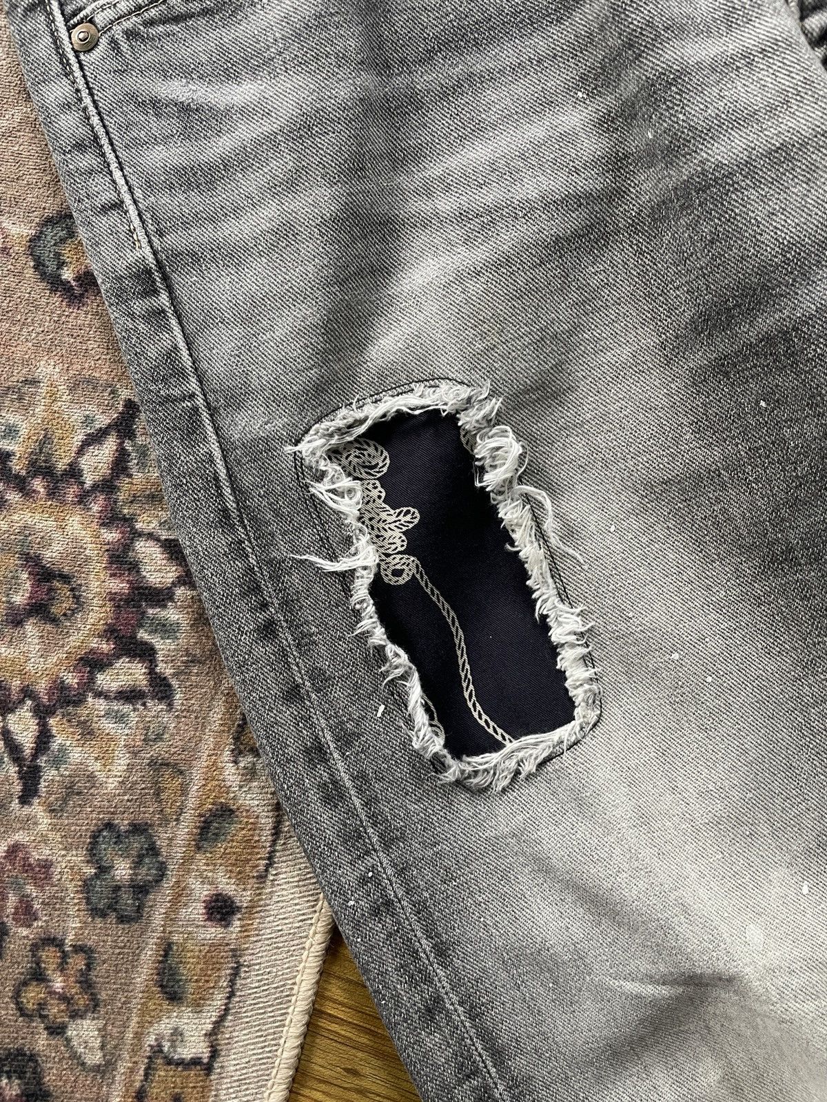 Lee × Vintage Vintage Lee Distressed Denim Size US 33 - 8 Thumbnail