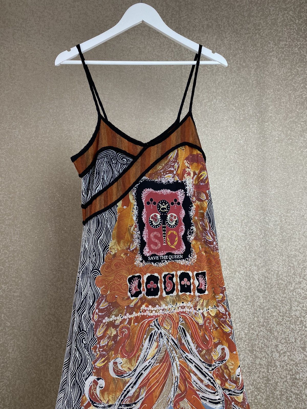 Japanese Brand × Vintage Save The Queen Vintage Mesh Maxi Dress Size L Size L / US 10 / IT 46 - 7 Thumbnail