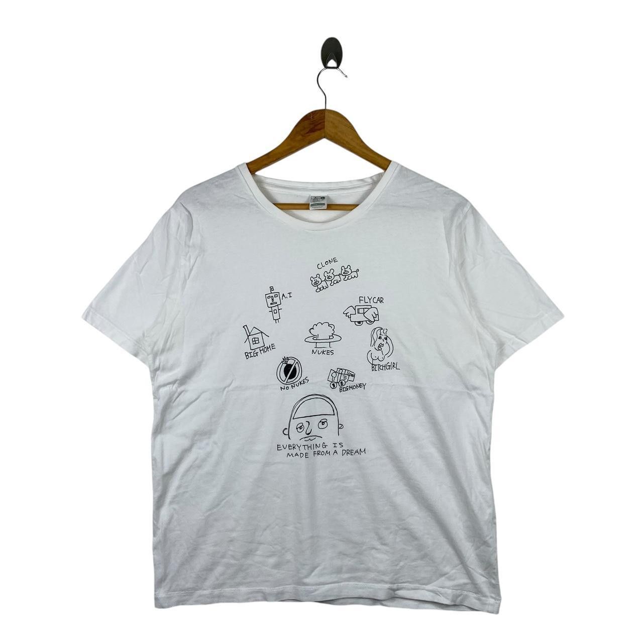 GRN GRN TOKYO JAPAN Everything Made From Dream Doodles Tee Shirt Size L / US 10 / IT 46 - 1 Thumbnail