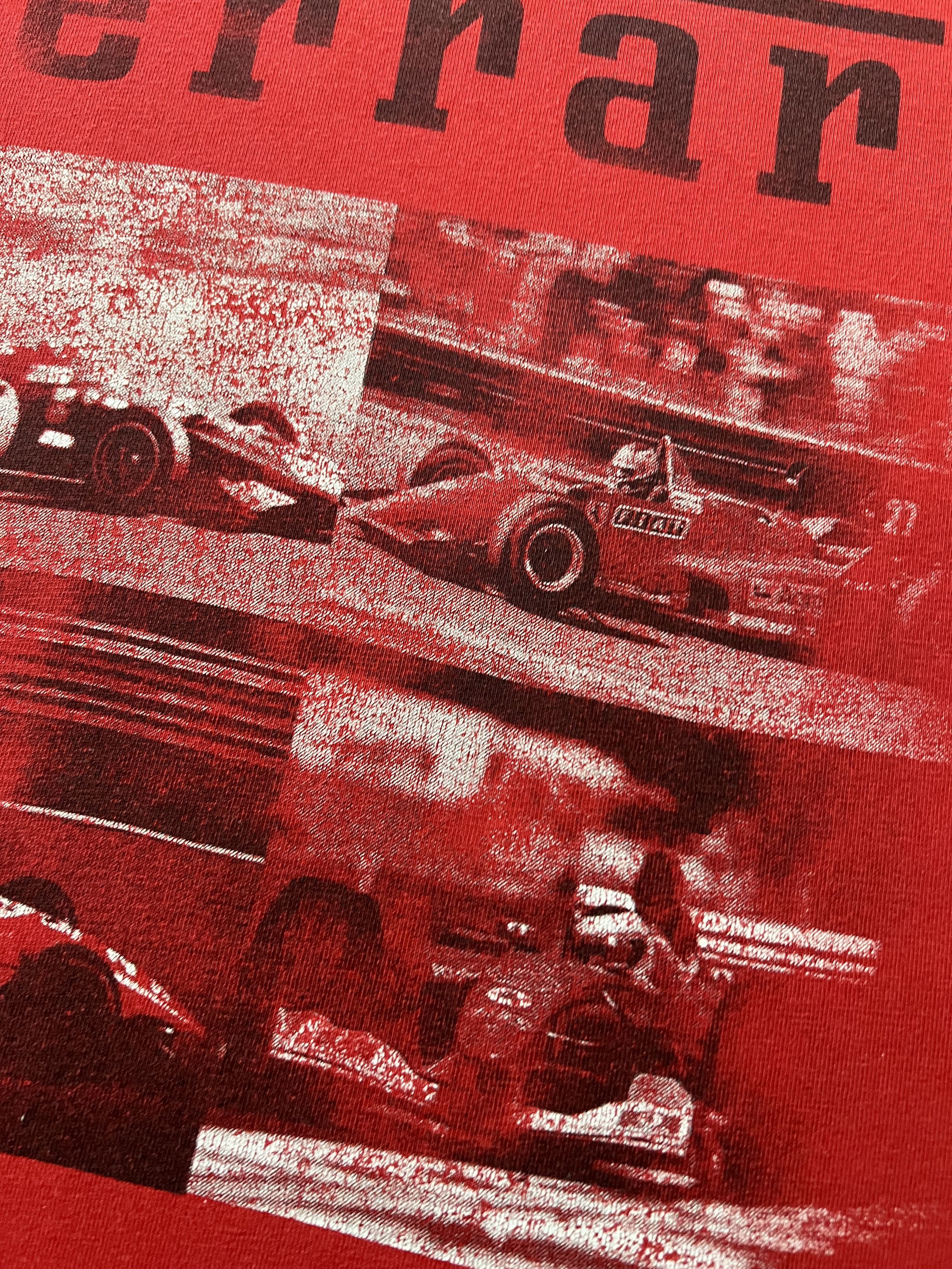 Formula 1 Vintage Ferrari Formula One F1 Racing Red Tee Size US XL / EU 56 / 4 - 5 Thumbnail